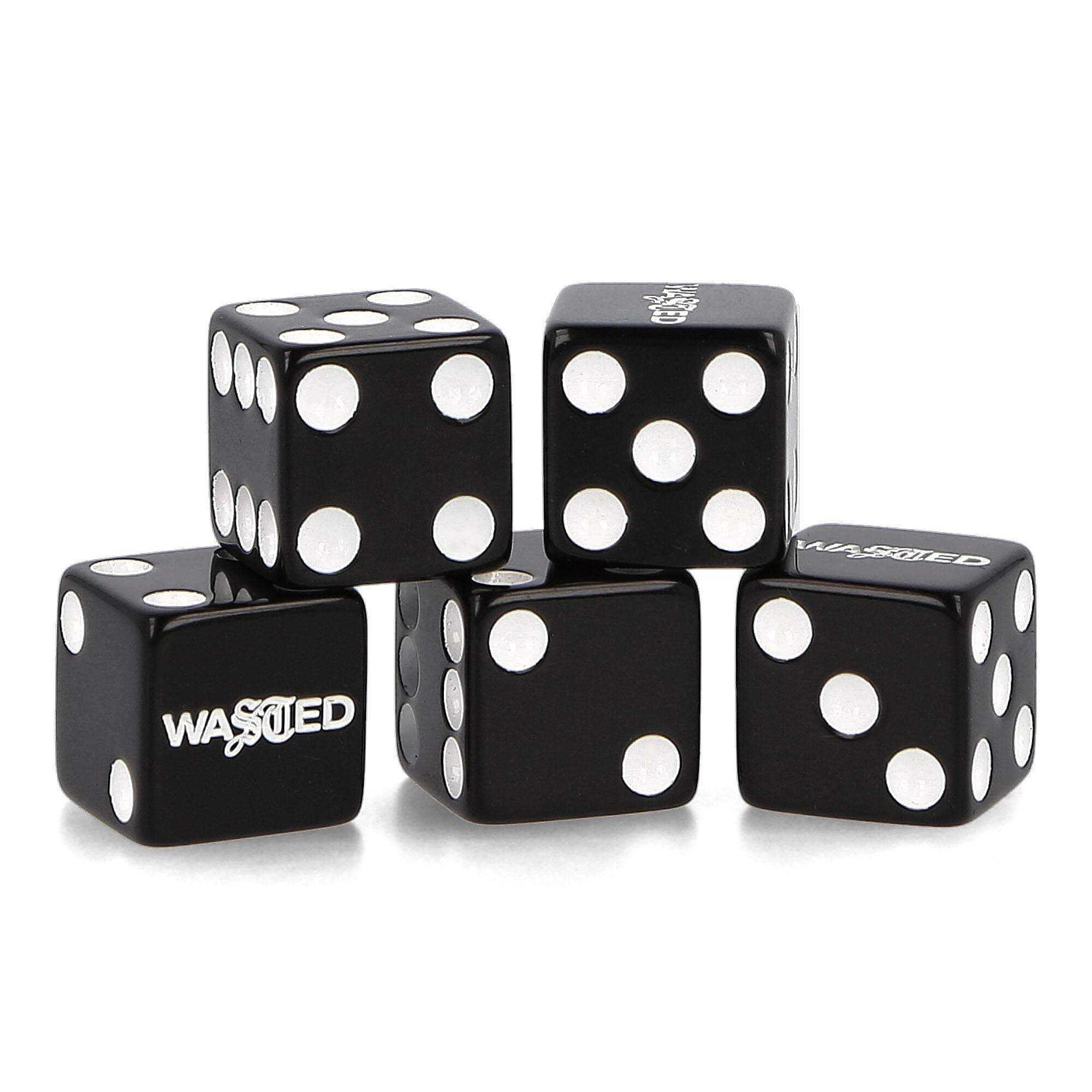 Wasted Paris Dice Black Other Home Accessories WPD | Overkill