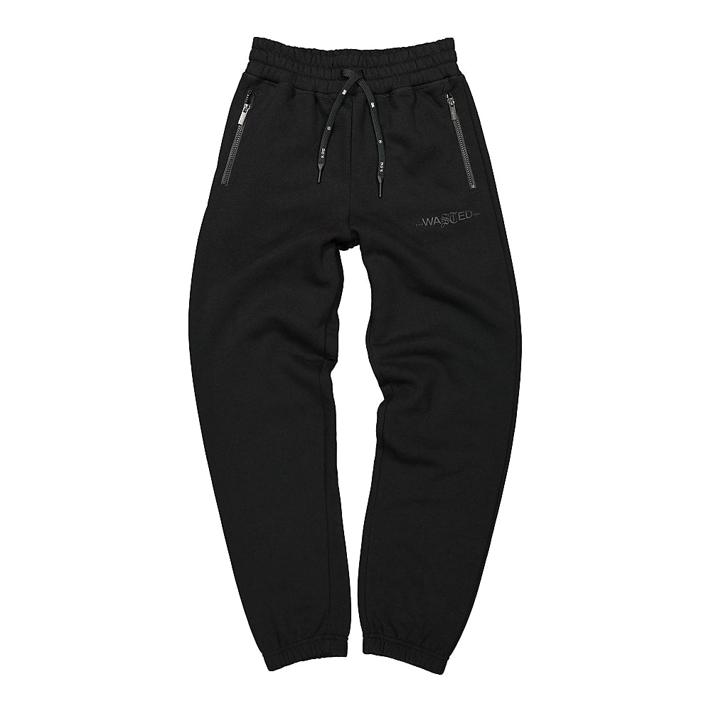 Wasted Paris Essential Jogging Pant Black Sweat & Track Pants WPEJP | Overkill