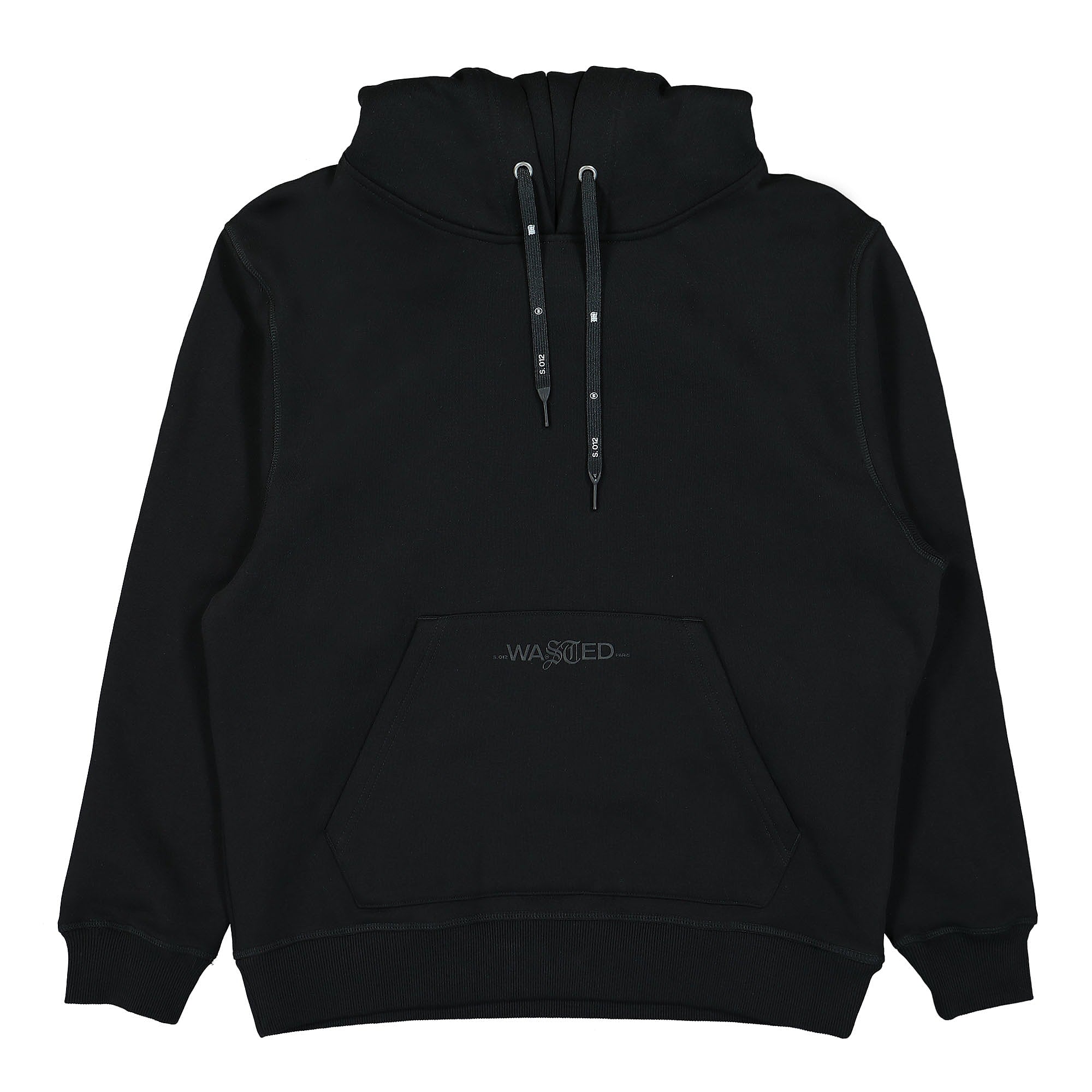 Wasted Paris Essential Hoodie Black Hoodies WPEH | Overkill