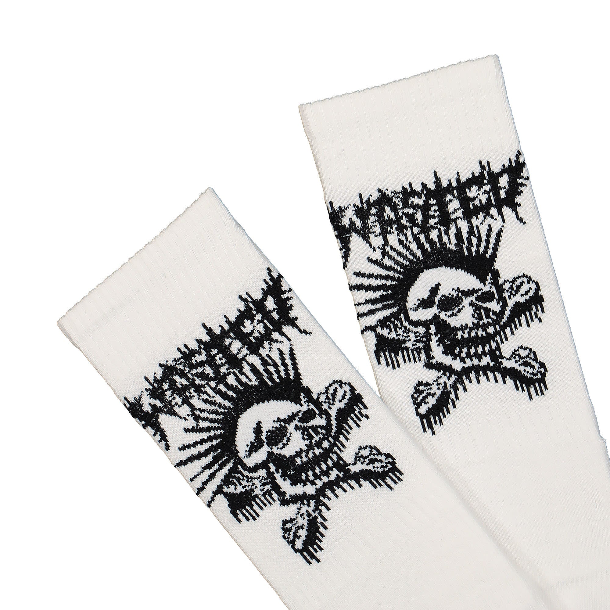 Wasted Paris Exit Socks White Socks Detailfoto | Overkill