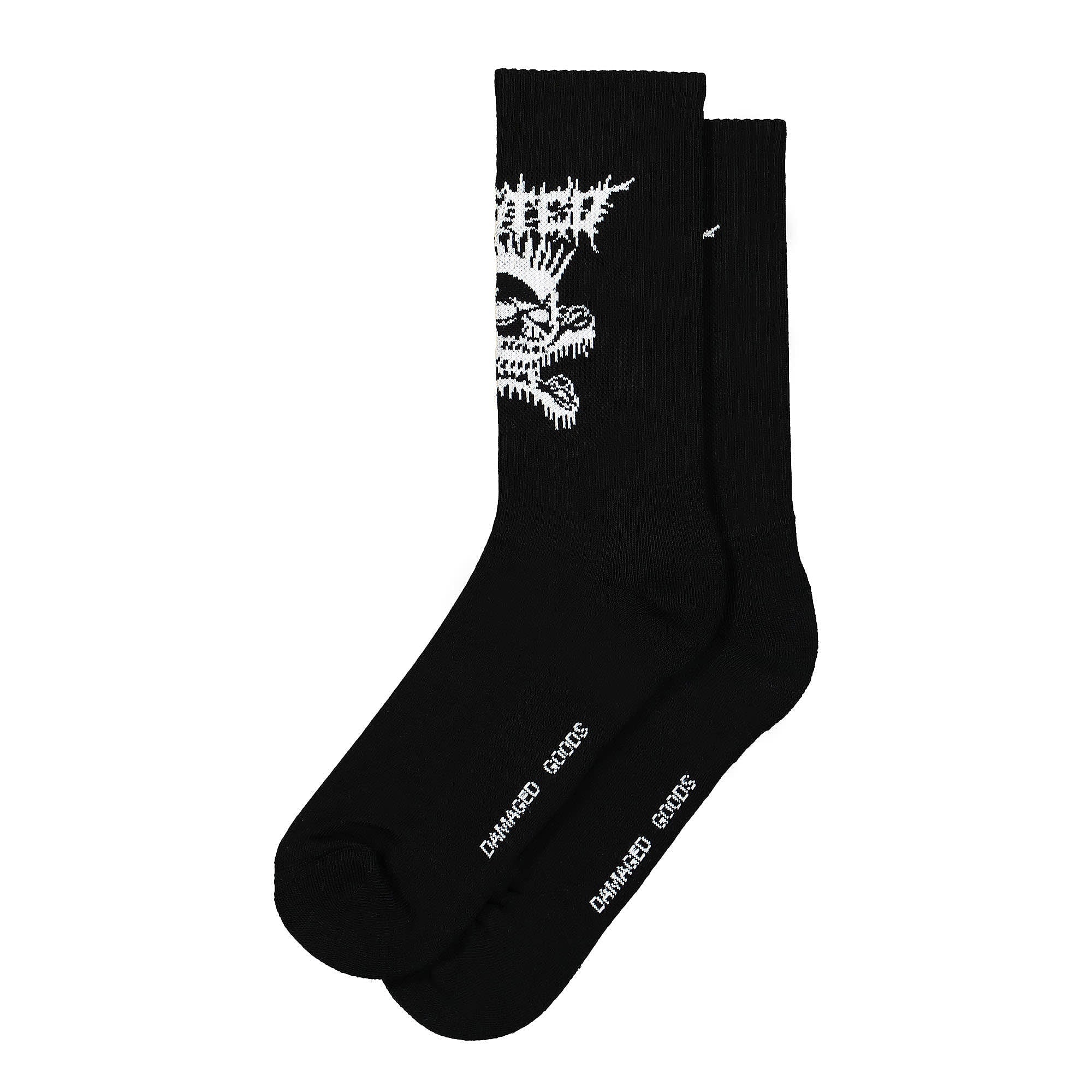 Wasted Paris Exit Socks Black Socks WPES2 | Overkill