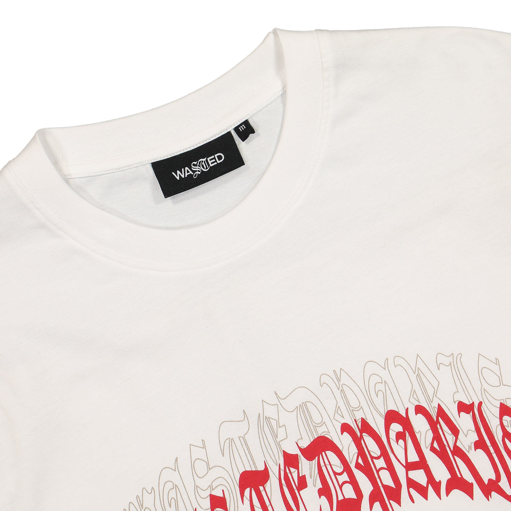Wasted Paris Kingdom T-Shirt White T-Shirts Close-up | Overkill