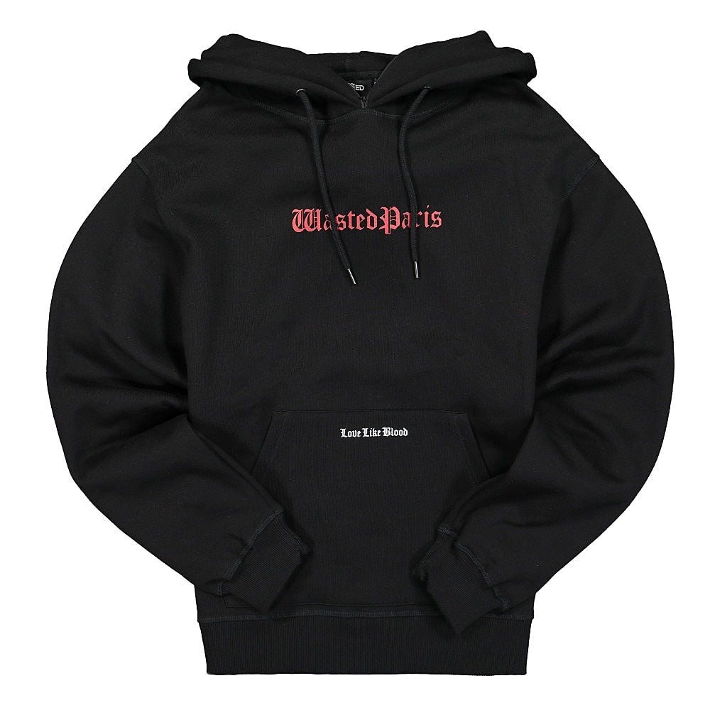 Wasted Paris Love Like Blood Hoodie Black Hoodies WPLLBH | Overkill