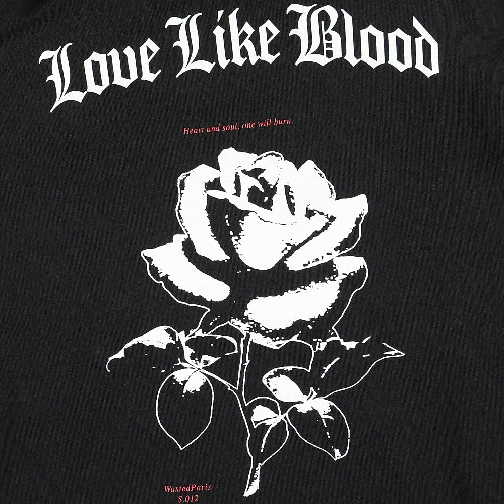 Wasted Paris Love Like Blood Hoodie Black Hoodies Detail view 1 | Overkill