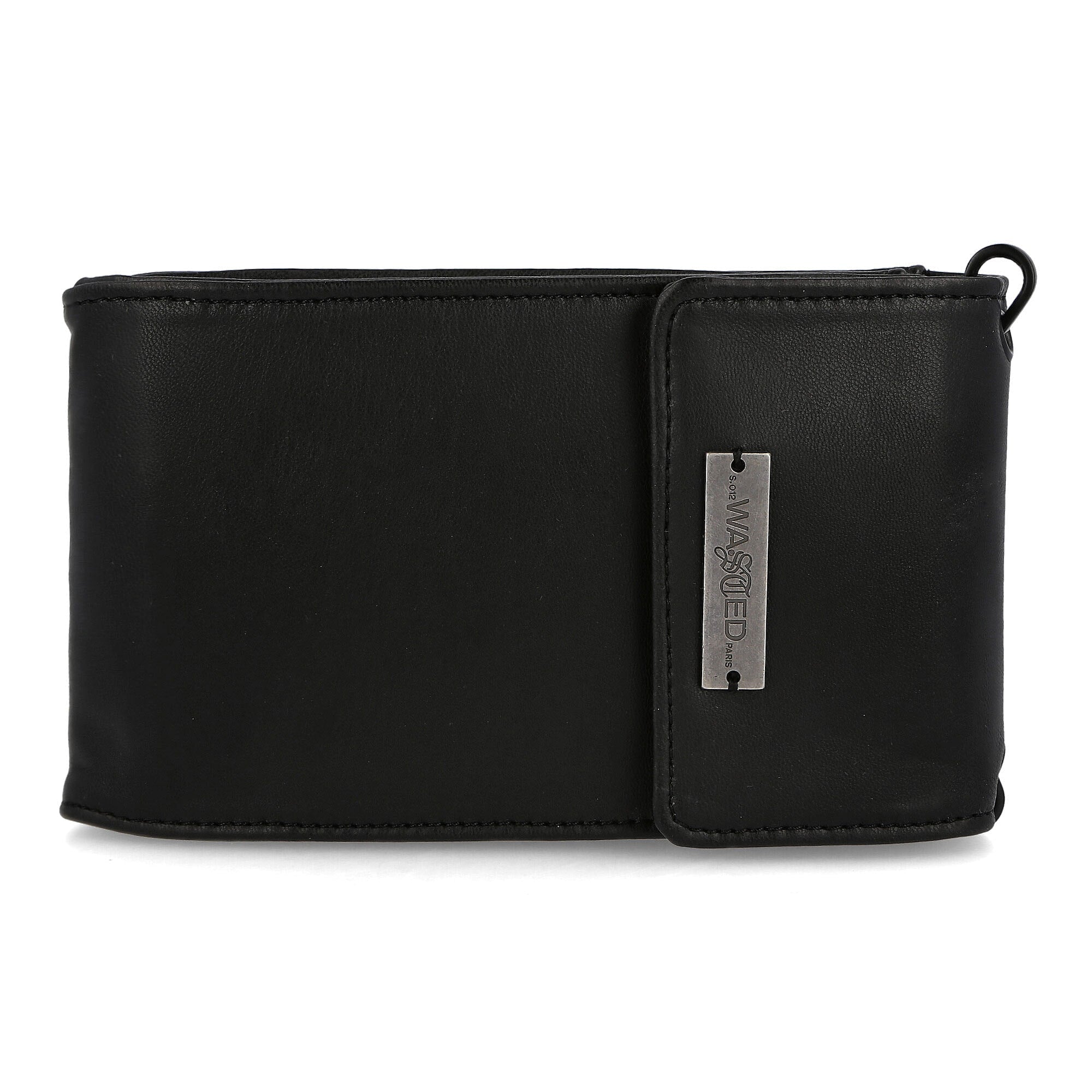 Wasted Paris Leather Pouch Bag Black Wallets & Cases Close-up | Overkill