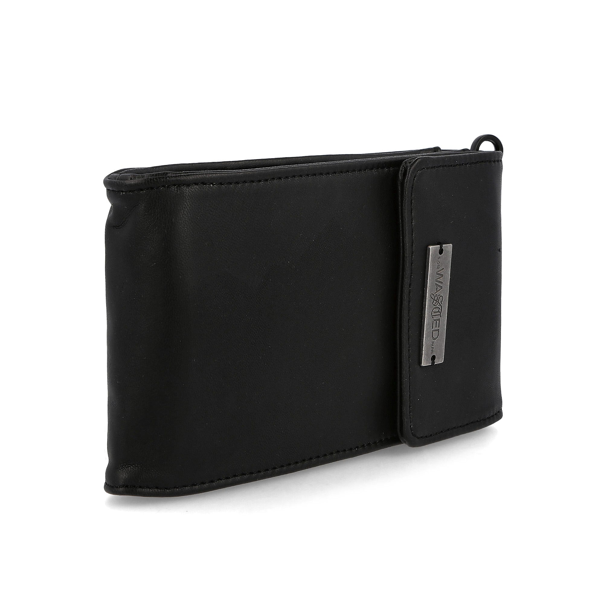 Wasted Paris Leather Pouch Bag Black Wallets & Cases Detail view 1 | Overkill