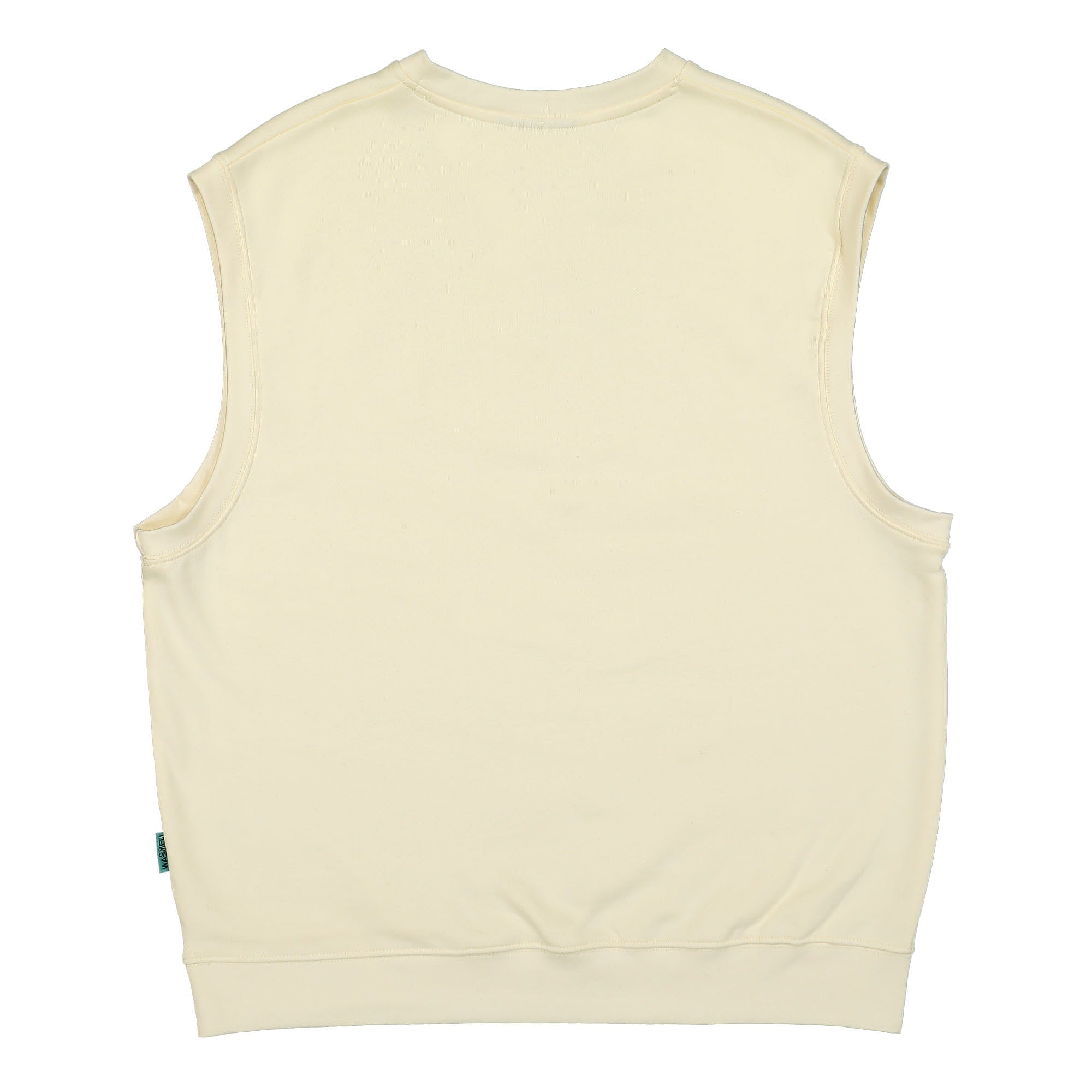 Wasted Paris Mortem Fleece Vest Vanilla Sweater Vests Material | Overkill