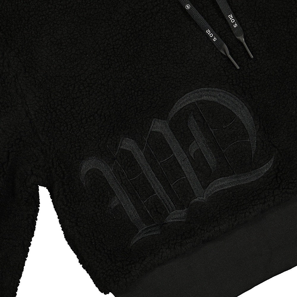 Wasted Paris Mountain Sherpa Hoodie Black Hoodies Detailfoto | Overkill