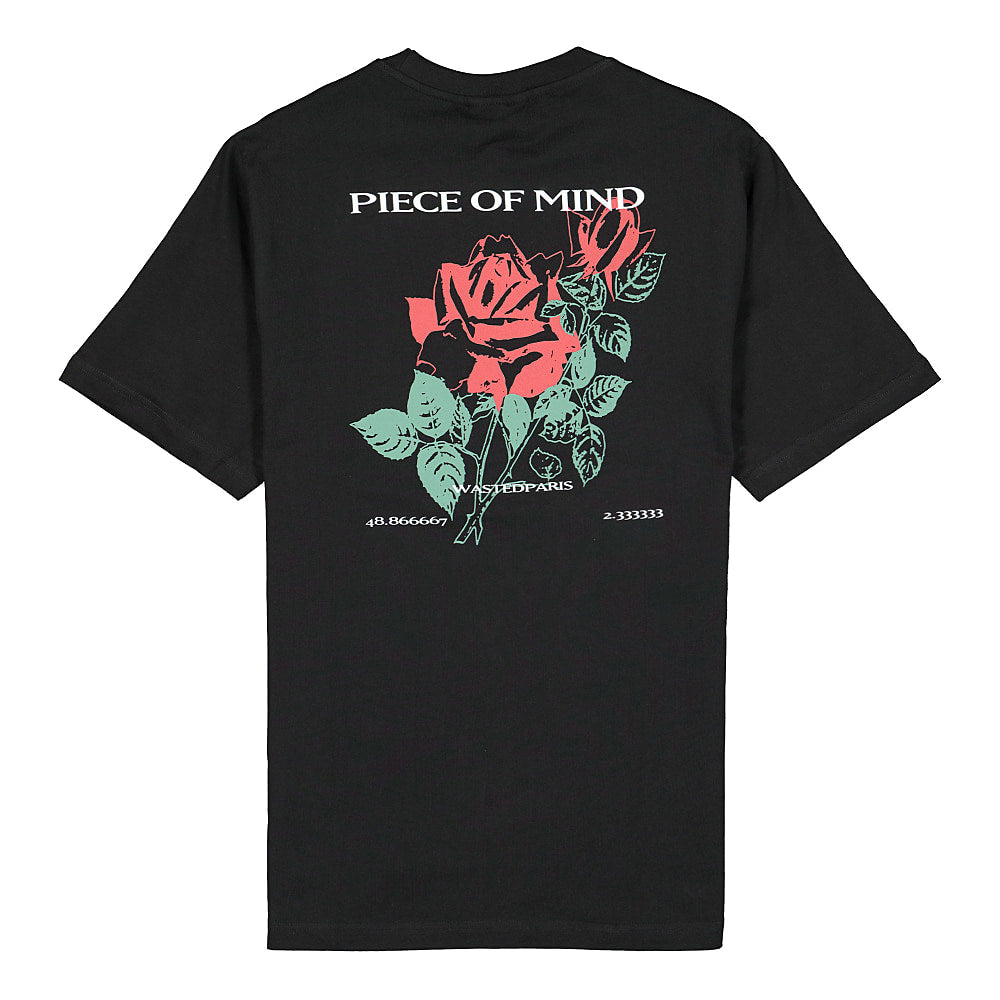 Wasted Paris Piece Of Mind Tee Black T-Shirts Material | Overkill