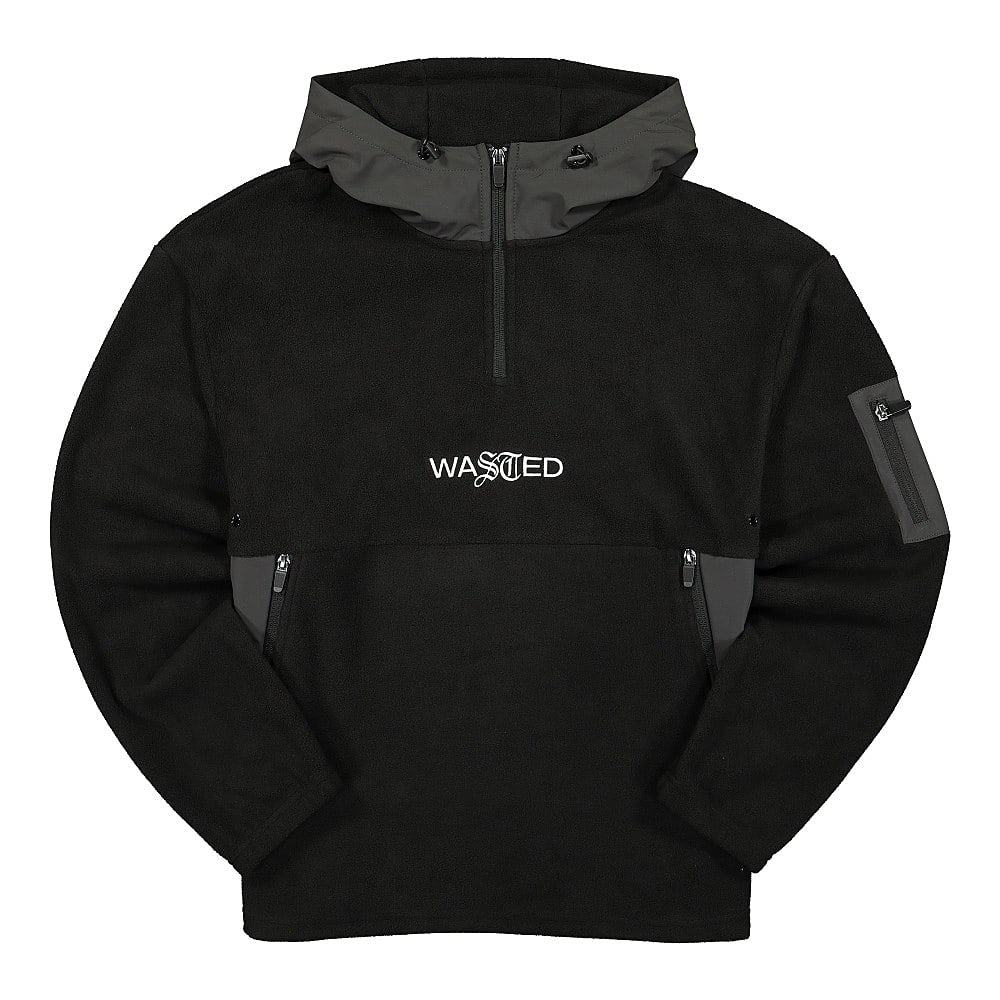 Wasted Paris Polar Titanium Hoodie Black Hoodies WPPTH | Overkill