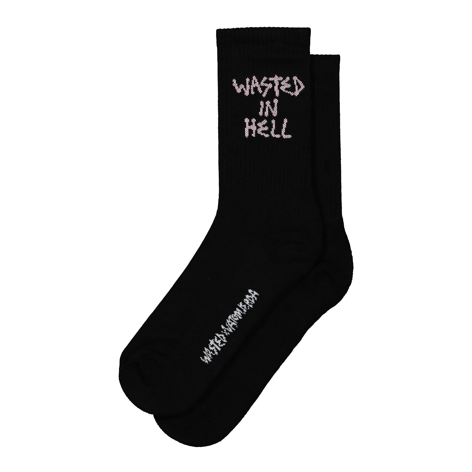 Wasted Paris Skull Hell Socks Black Socks WPSHS2 | Overkill