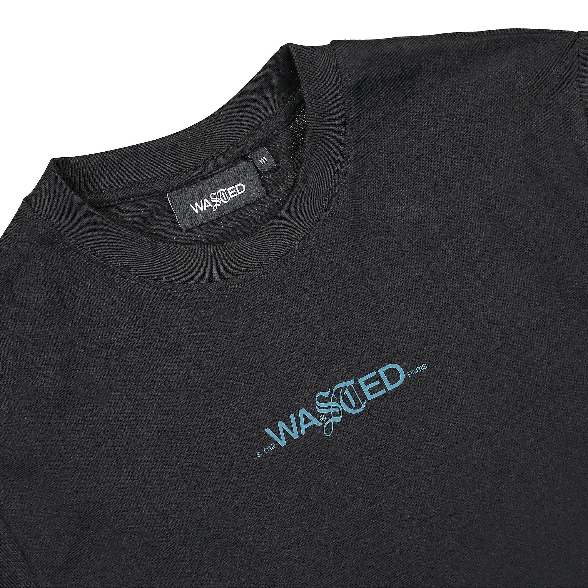 Wasted Paris Slave T-Shirt Black T-Shirts Close-up | Overkill