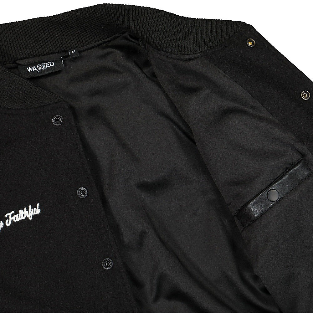 Wasted Paris Varsity Jacket Black Bomber & Varsity Jackets Detail view 1 | Overkill