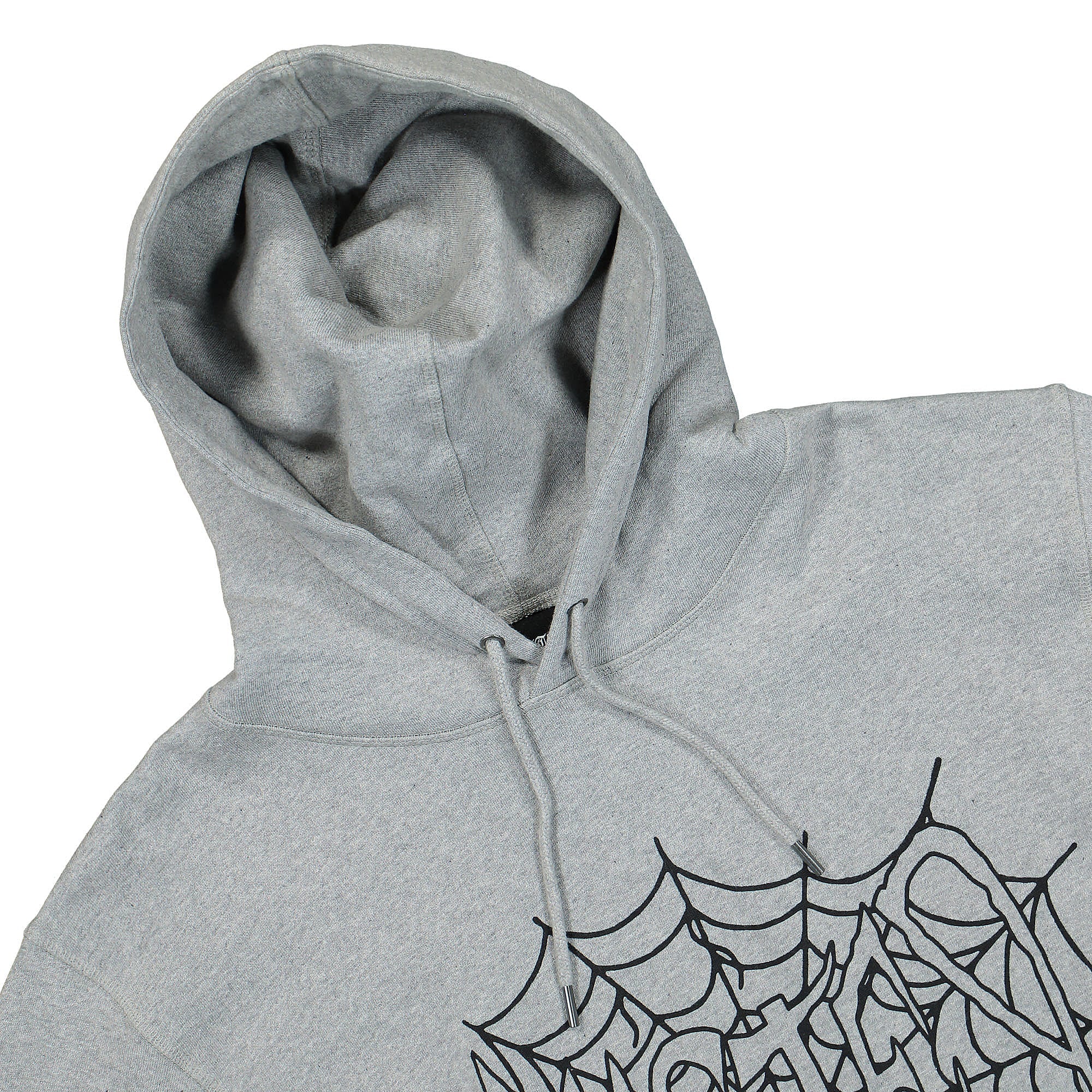 Wasted Paris Witch Hoodie Ash Grey Hoodies Close-up | Overkill