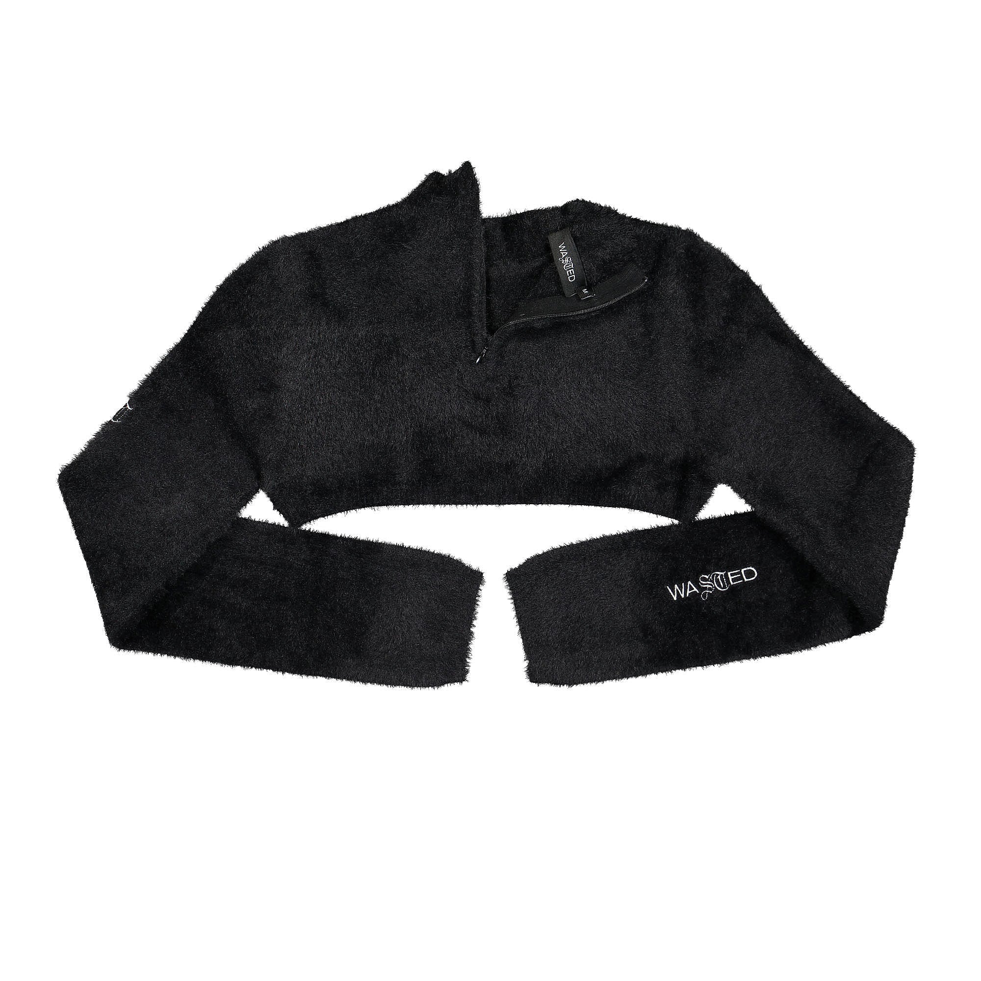 Wasted Paris Wmns Liv Fuzzy Dress Black Dresses Detail view 1 | Overkill