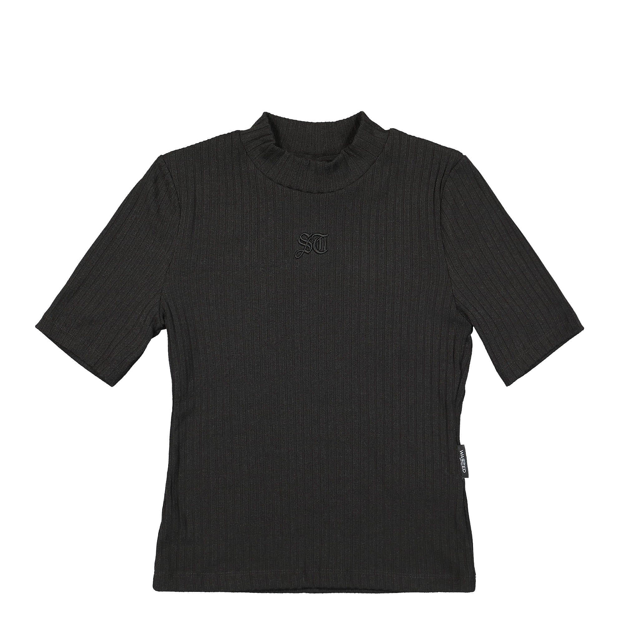 Wasted Paris Wmns Lena Funnel Top Black T-Shirts WPWLFT | Overkill