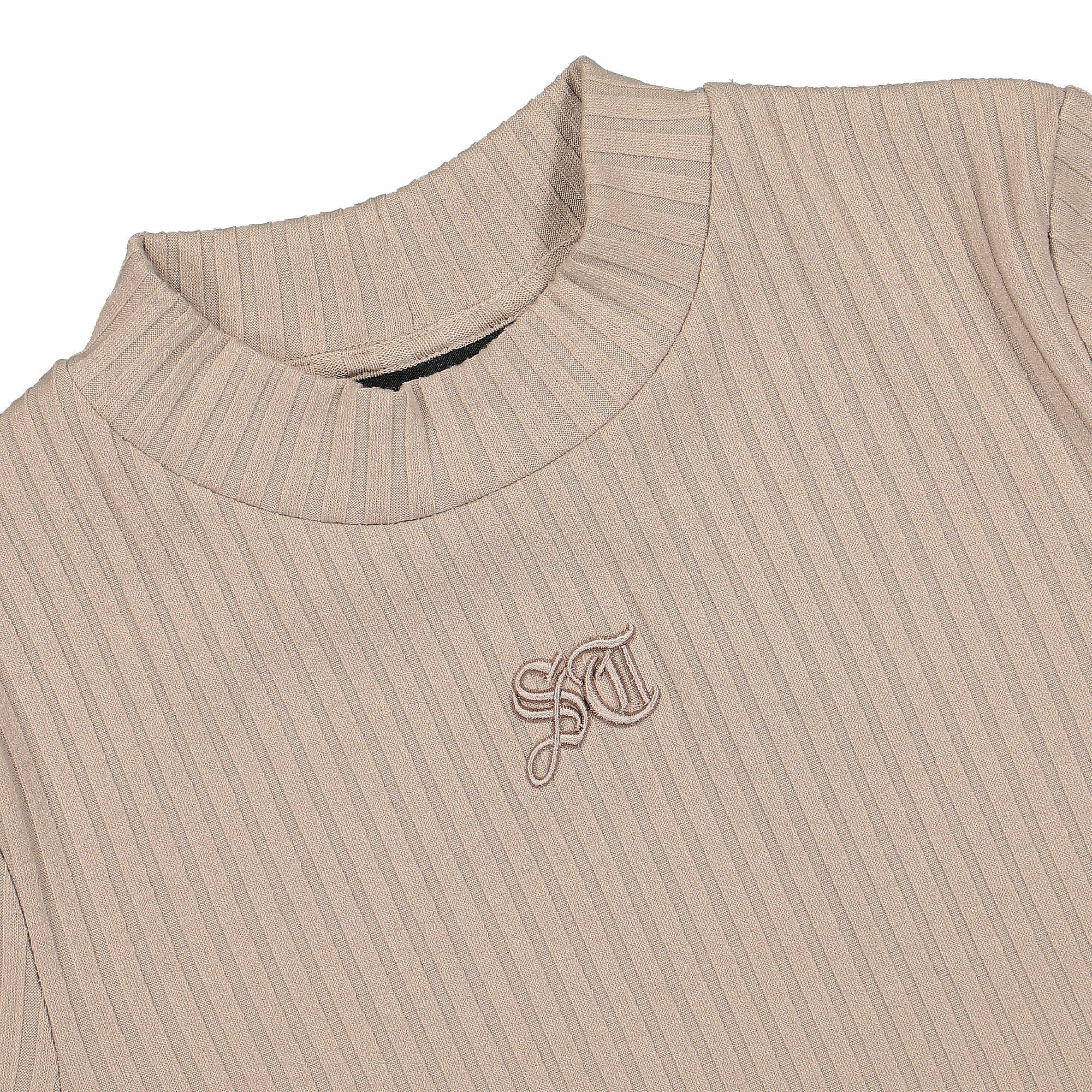 Wasted Paris Wmns Lena Funnel Top Sand T-Shirts Close-up | Overkill