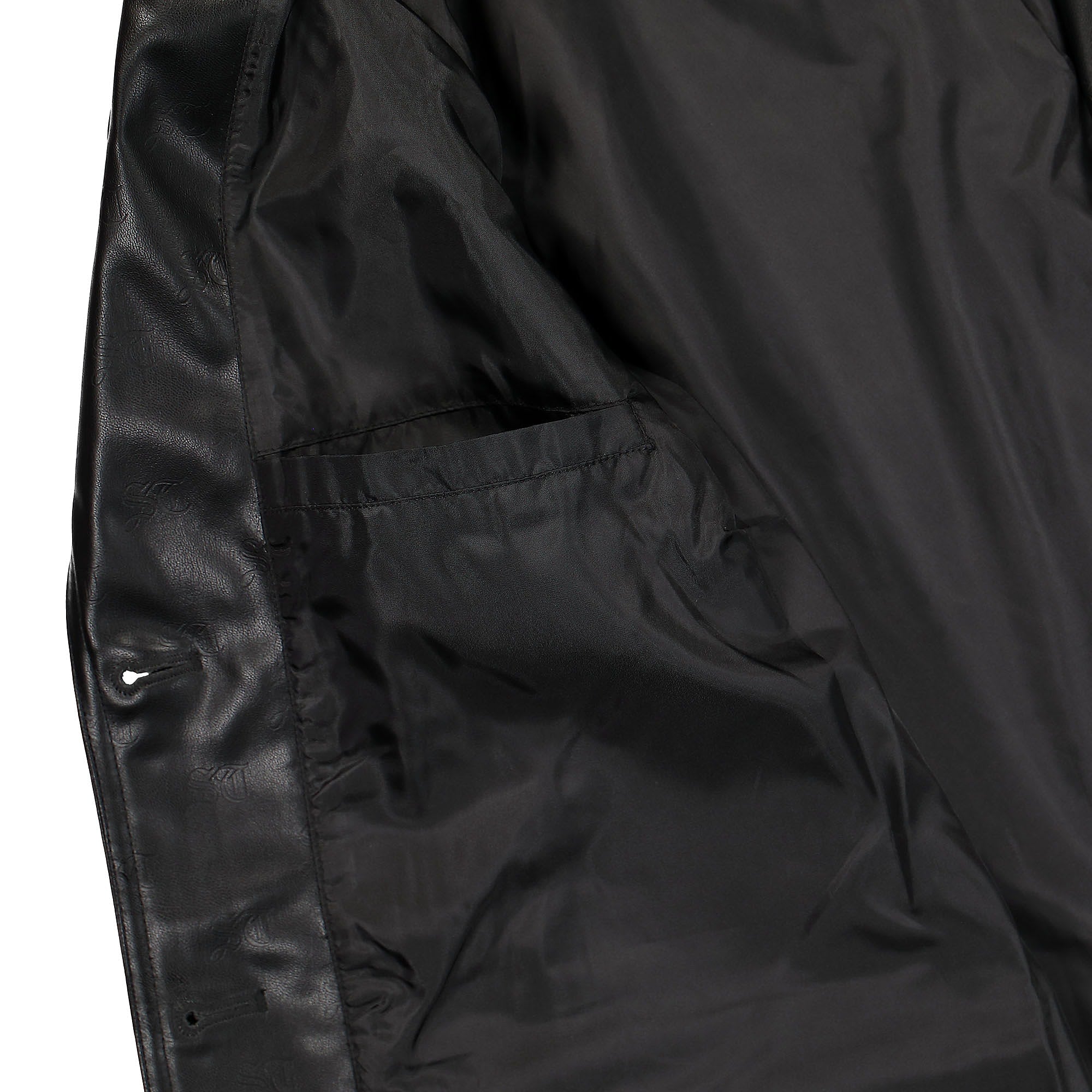 Wasted Paris Wmns Lula Monogram Faux Leather Jacket Black Jackets Detail view 1 | Overkill