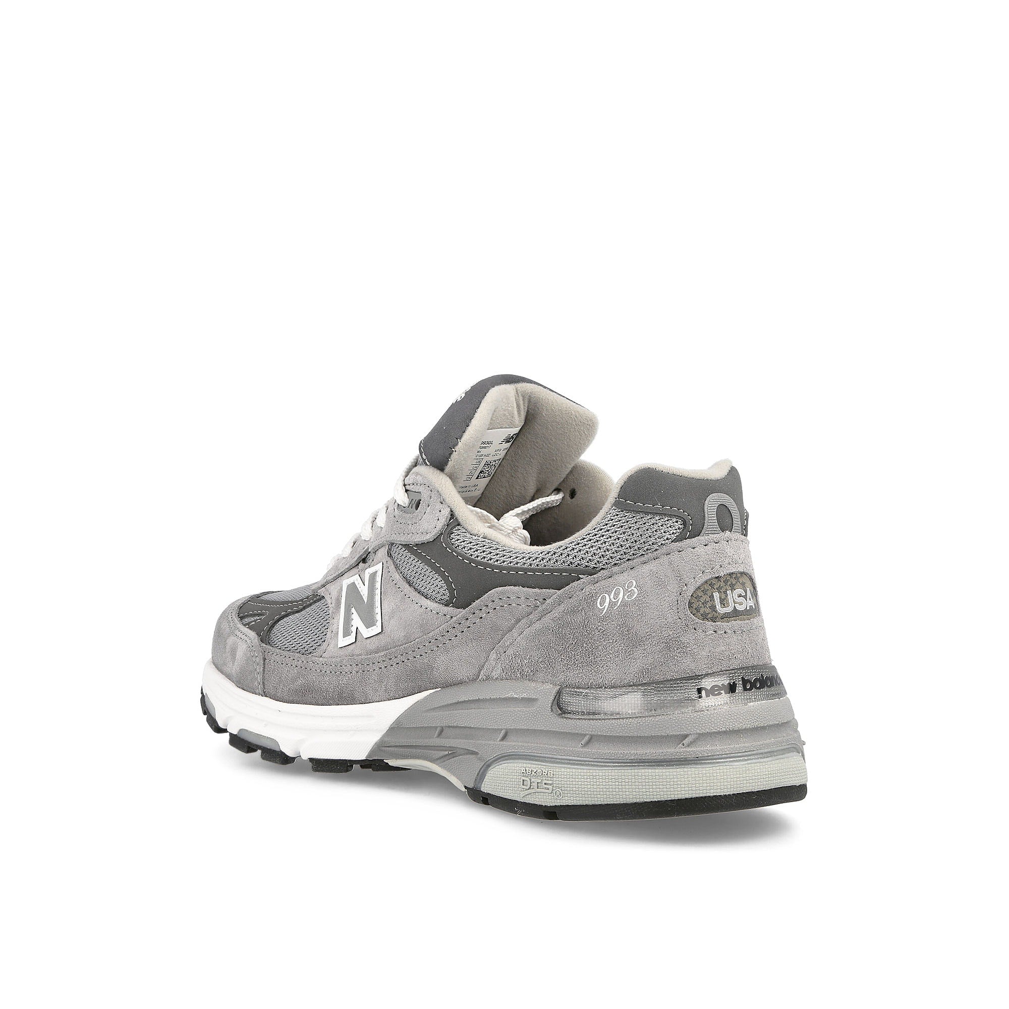 New Balance WR993GL Grey / White Low Top Sneakers Material | Overkill