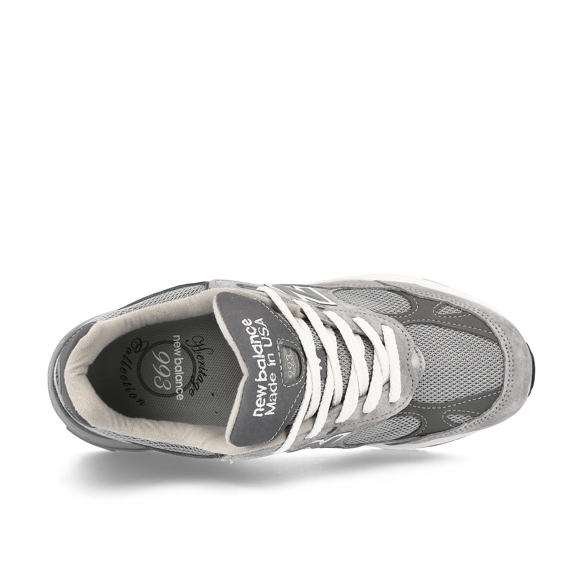 New Balance WR993GL Grey / White Low Top Sneakers Detailfoto | Overkill