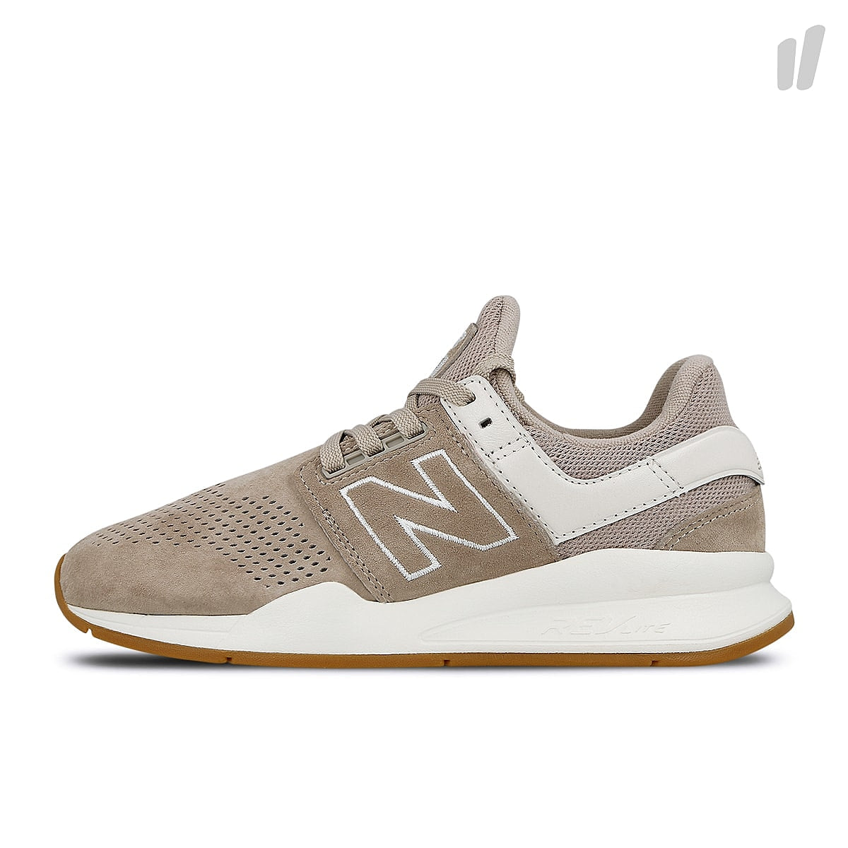 New Balance ws 247 pa Flat White / Rose Sneakers 658171-50-13 | Overkill