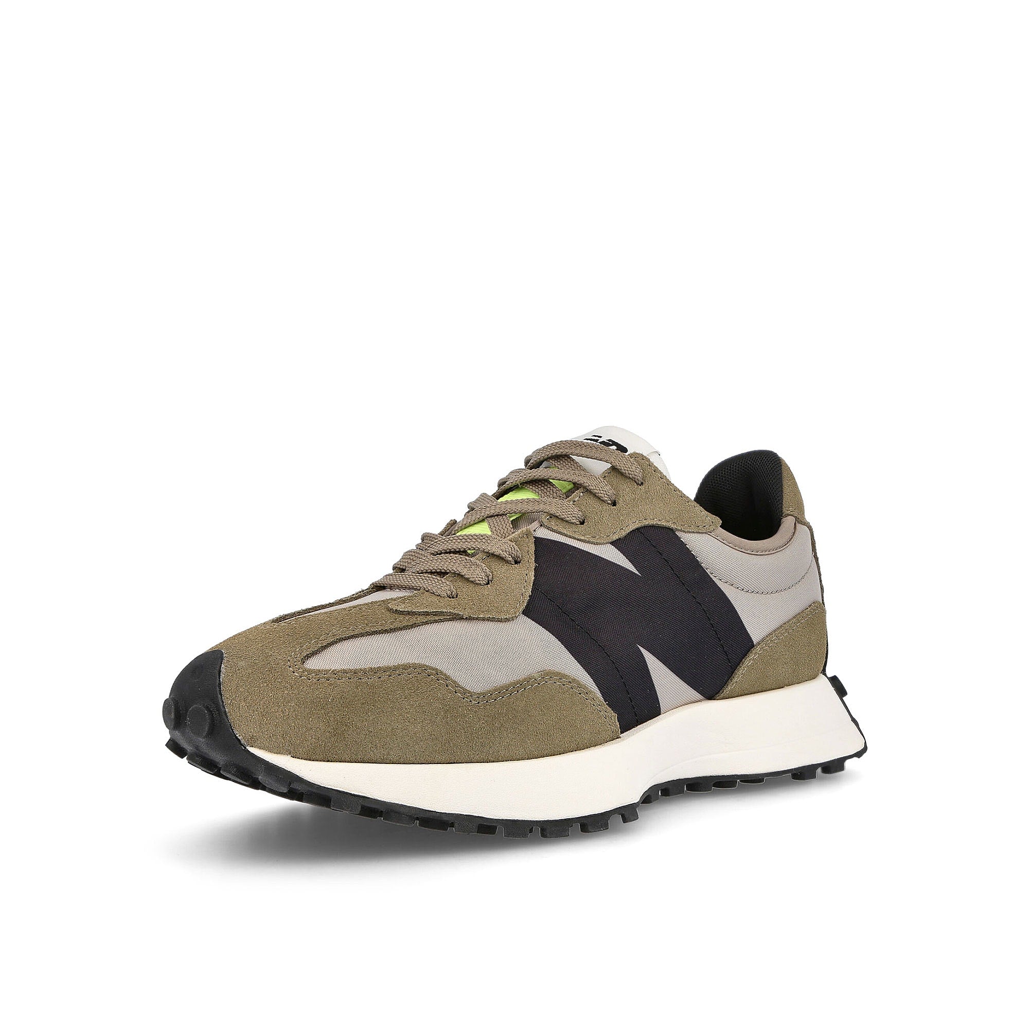 New Balance ws 327 bb Olive Sneakers Close Up | Overkill