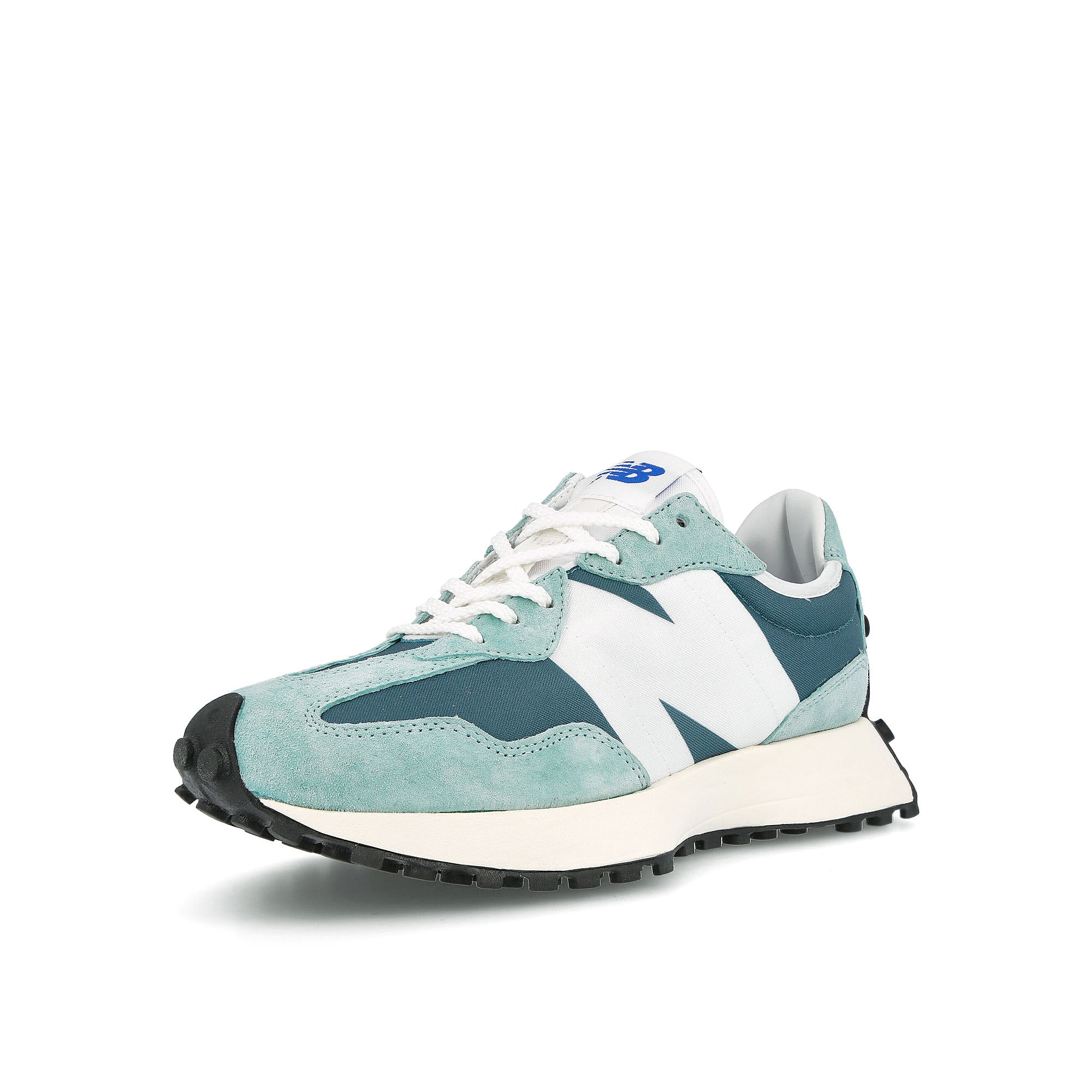 New Balance ws 327 le1 Green / White Detailfoto | Overkill