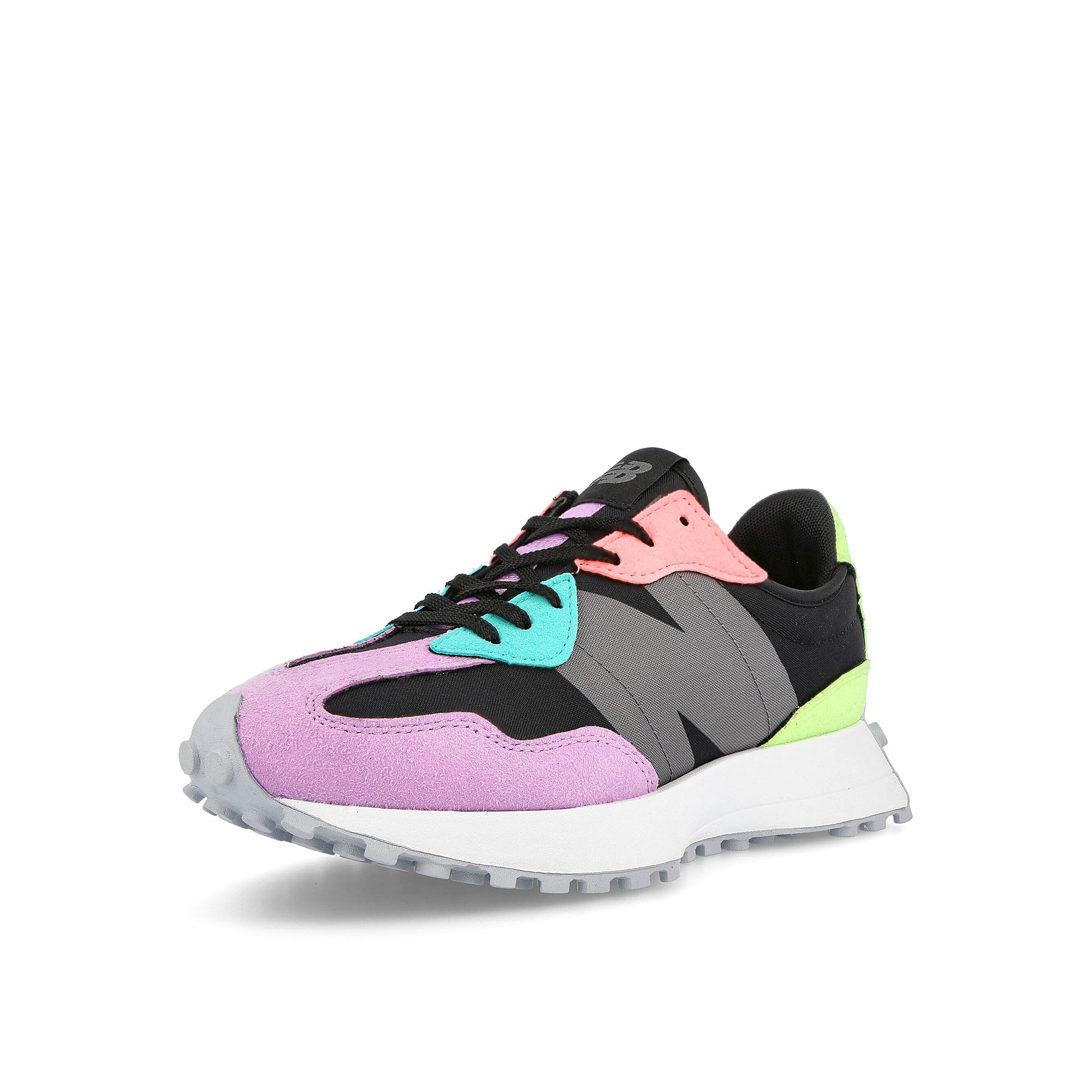 New Balance ws 327 pb Black / Dark Violet Detailfoto | Overkill