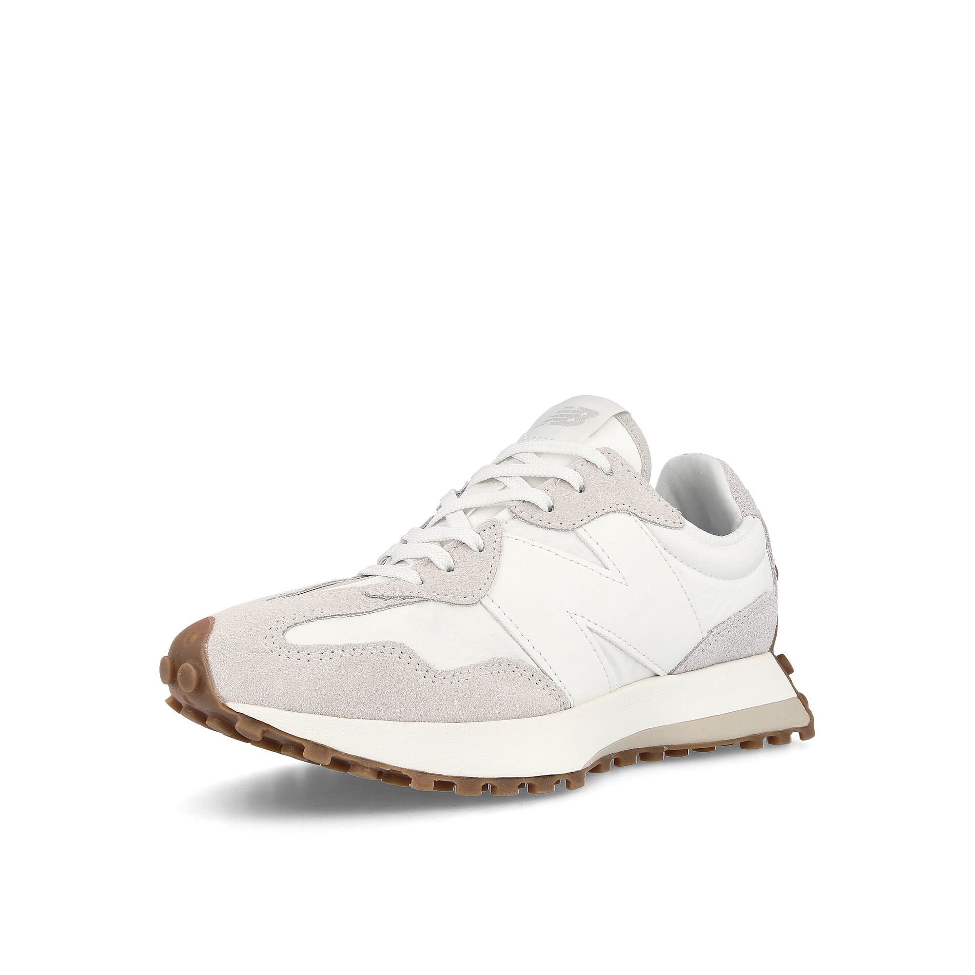 New Balance WS327TD White / Beige Sneakers Close Up | Overkill