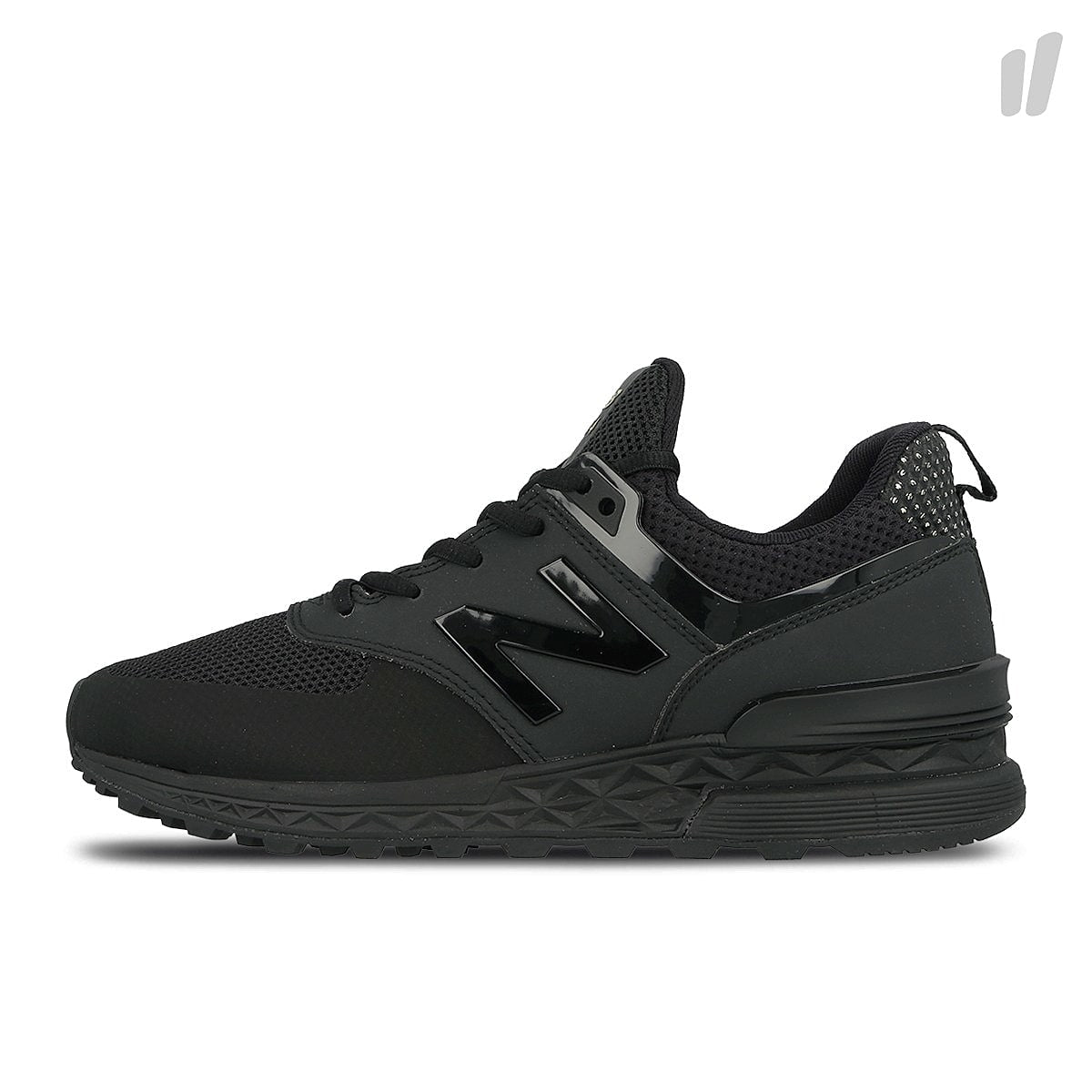 New Balance ws 574 bkg Black Sneakers 585021-50-8 | Overkill