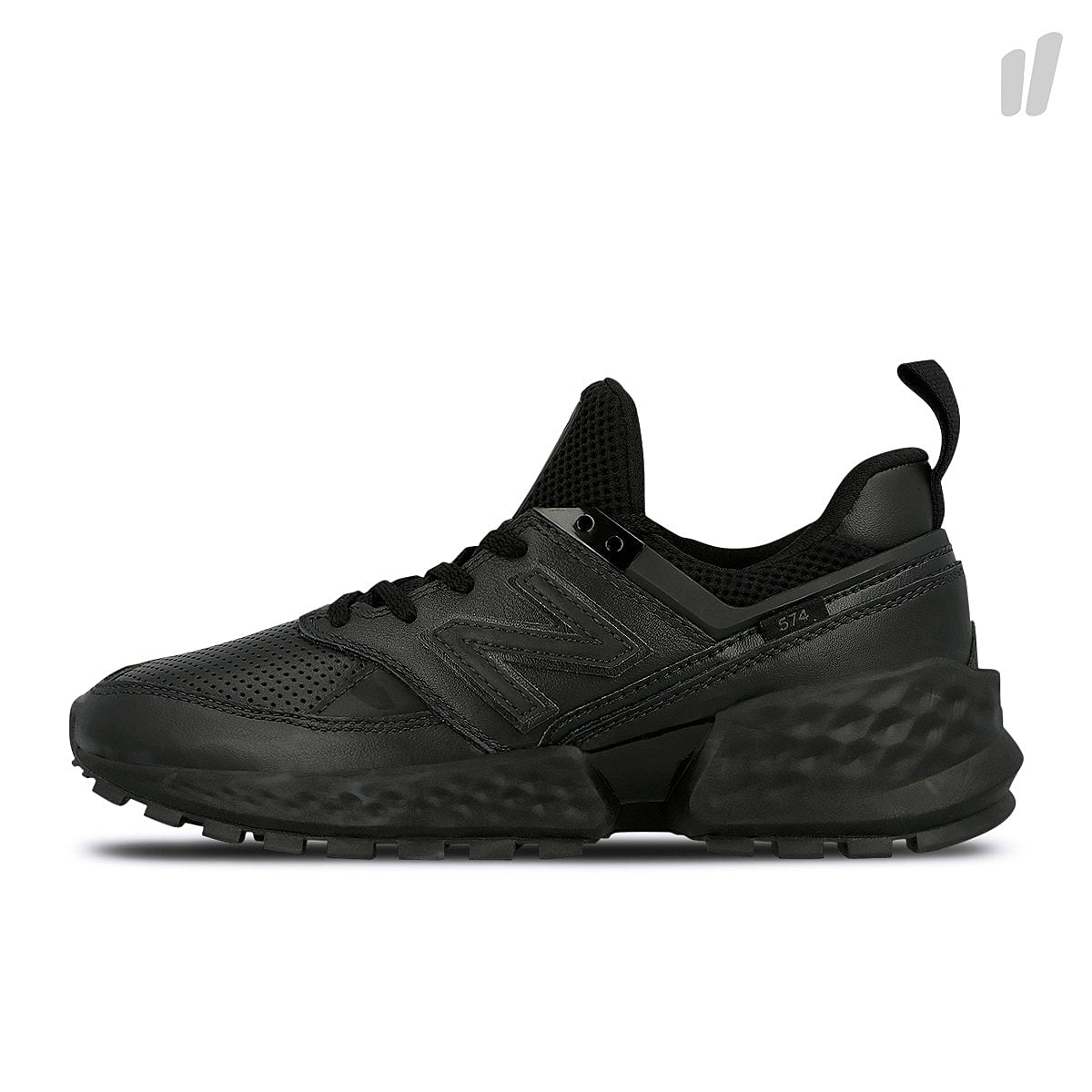 New Balance ws 574 fsa Black Sneakers 698411-50-8 | Overkill