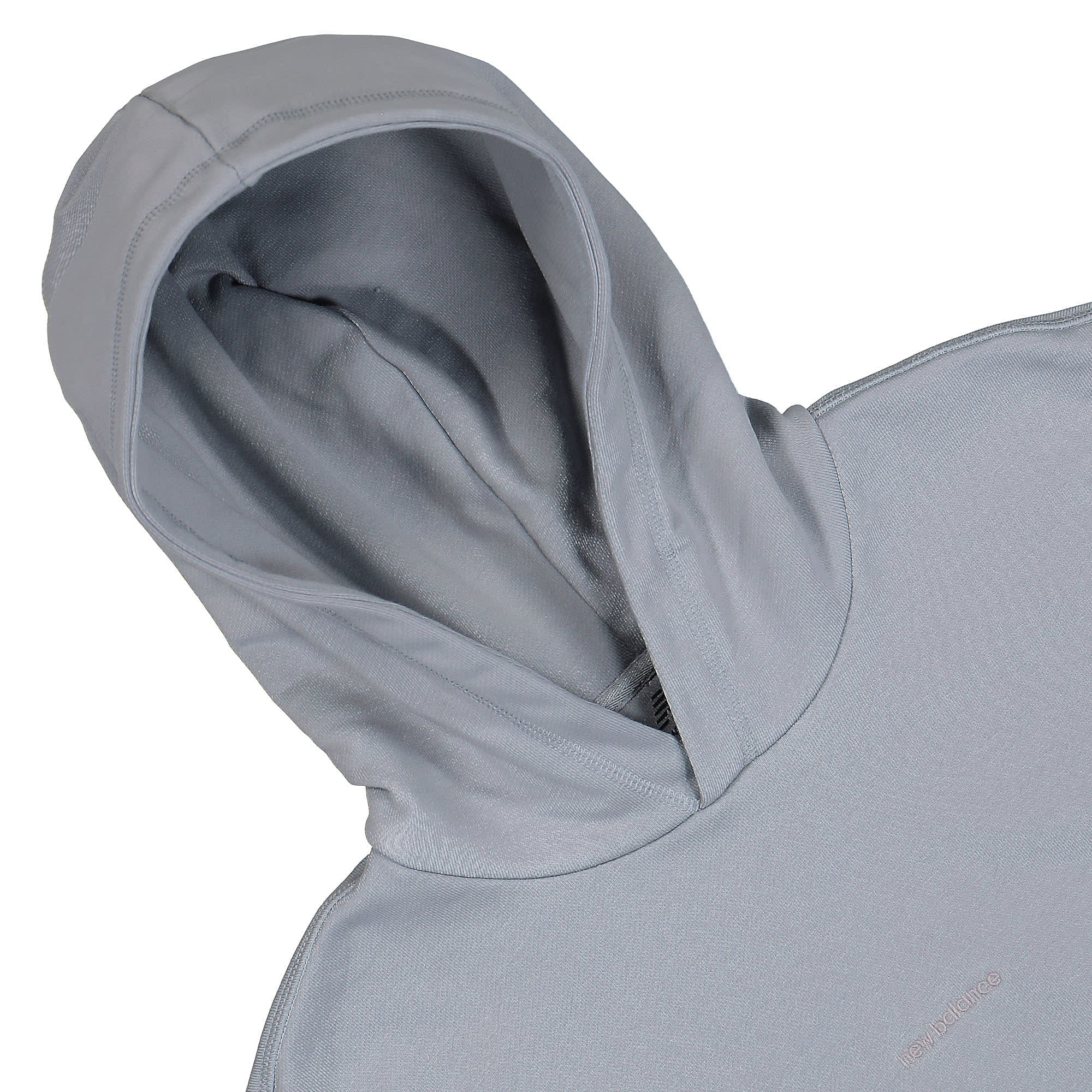 New Balance Athletics Nature State French Terry Hoodie Steel Hoodies Close-up | Overkill