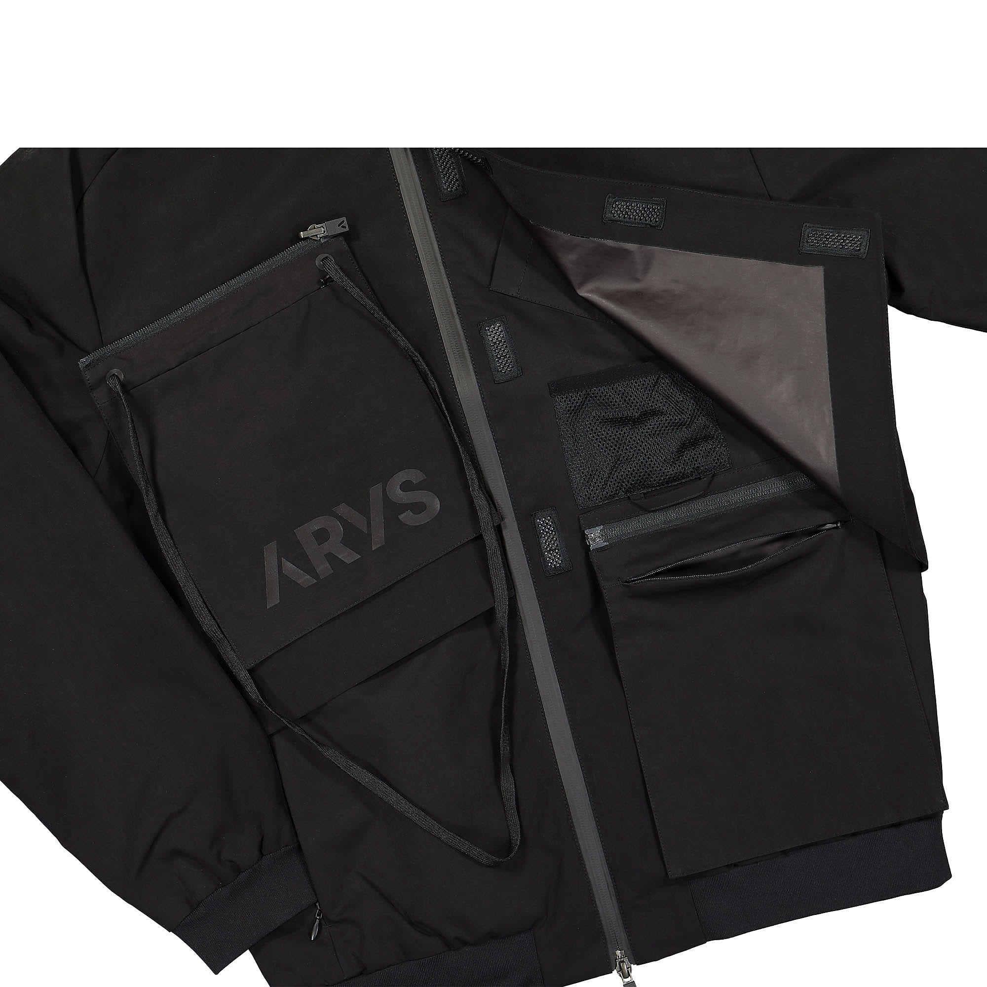 ARYS Padded Bomber Black Bomber & Varsity Jackets Detailfoto | Overkill