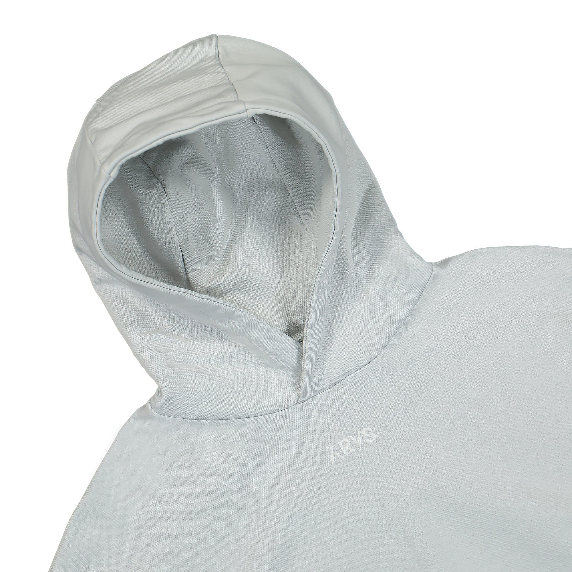 ARYS Home Run Hoodie Glacier Gray Hoodies Close-up | Overkill