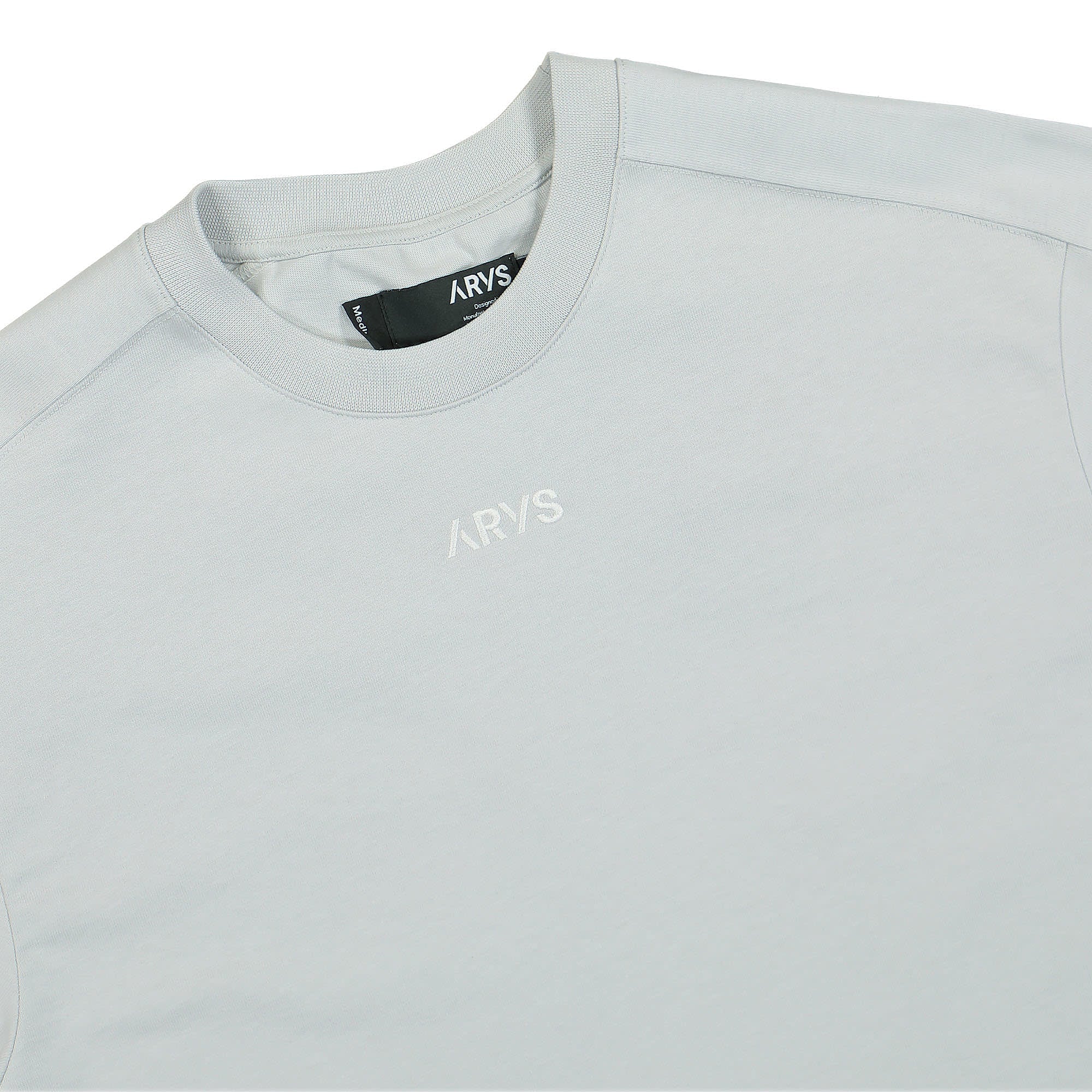 ARYS Superior Shirt Glacier Gray T-Shirts Close-up | Overkill