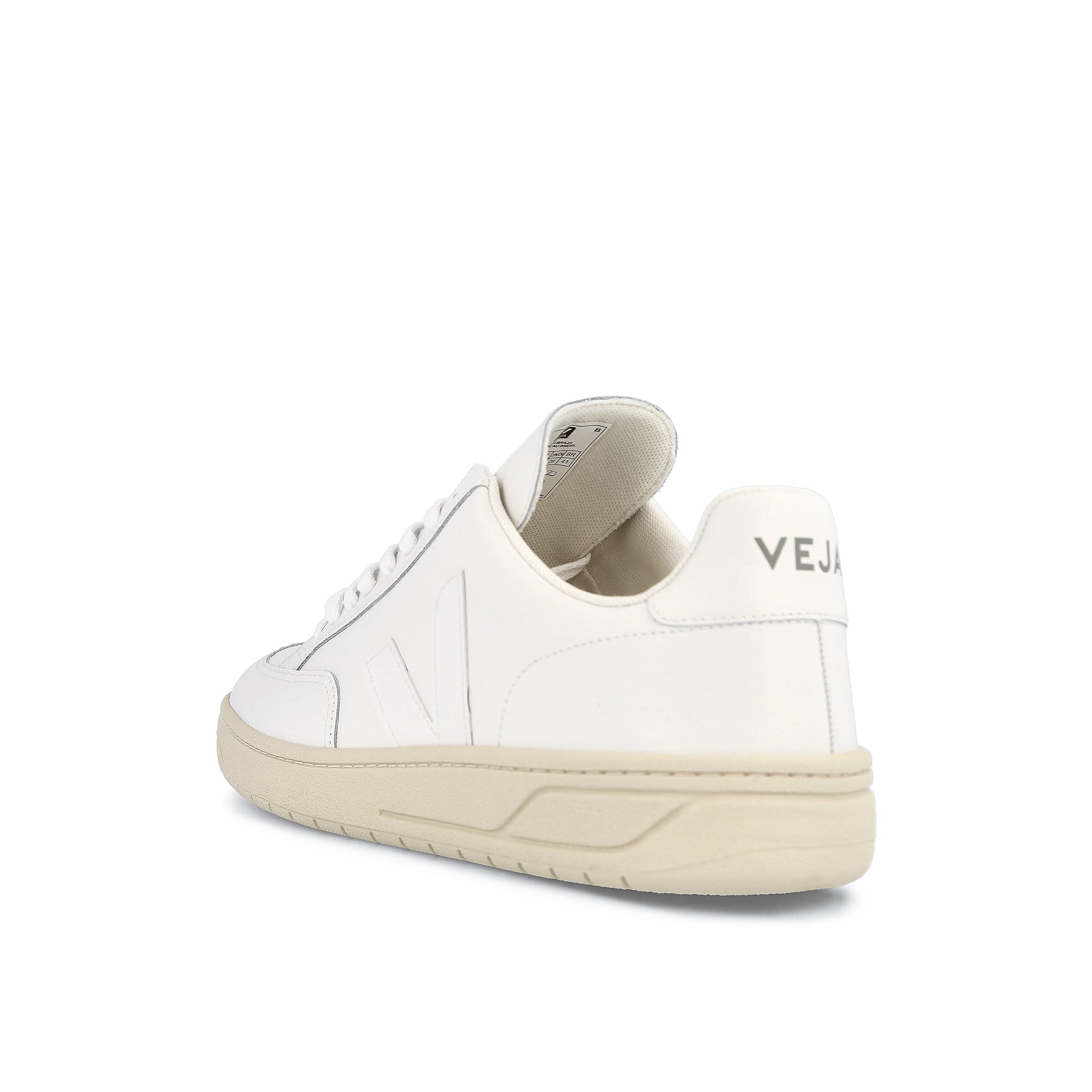 Veja wmns v-12 leather Extra White Low Top Sneakers Material | Overkill