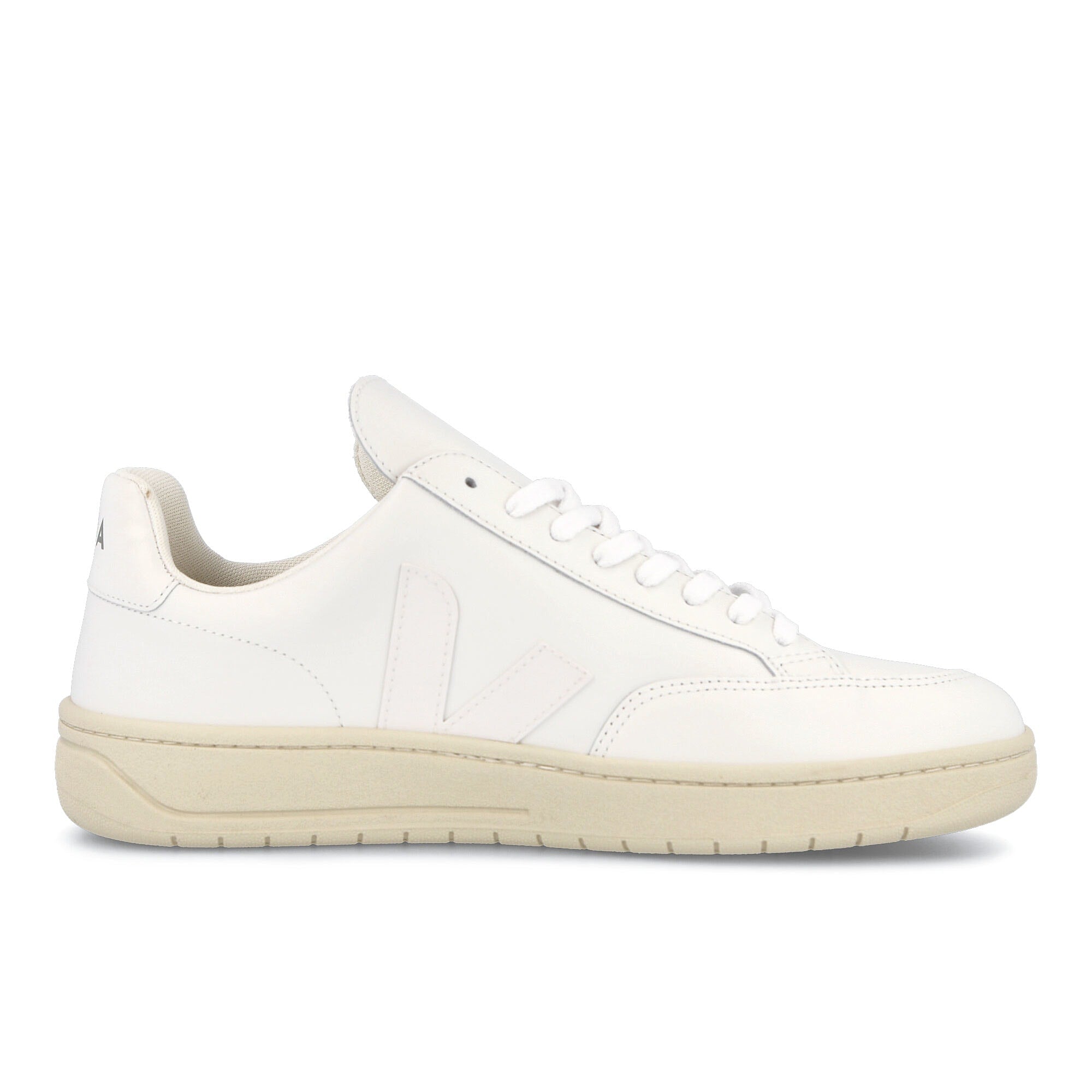 Veja v-12 leather Extra White Low Top Sneakers Silhouette | Overkill