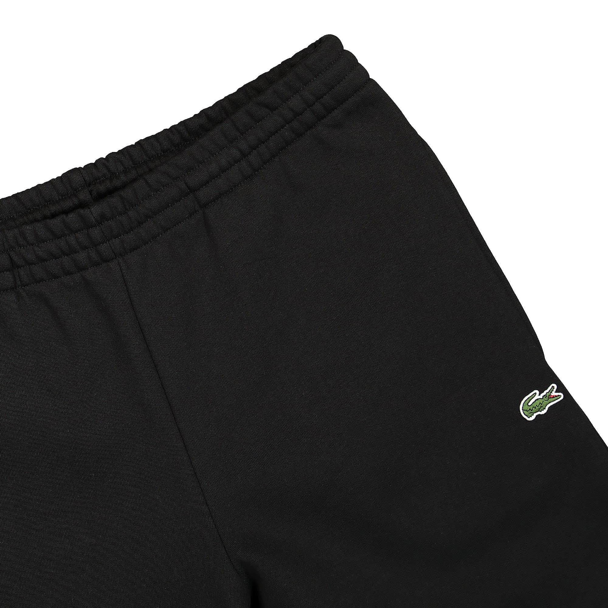 Lacoste Organic Cotton Fleece Pant Black Sweat & Track Pants Detailfoto | Overkill