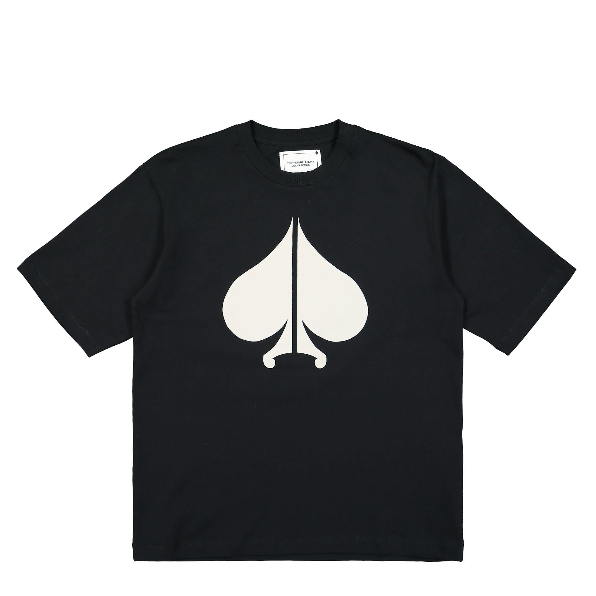 Youths In Balaclava Spades Tee Black / White T-Shirts YOU05T003-1 | Overkill