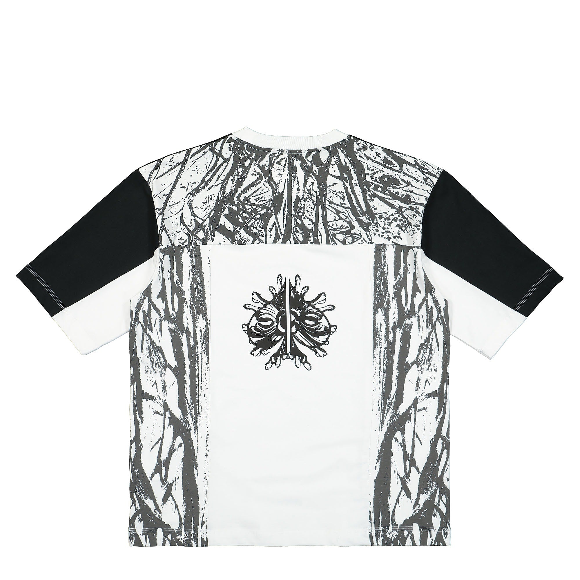 Youths In Balaclava Branch Panel Tee White T-Shirts Close-up | Overkill