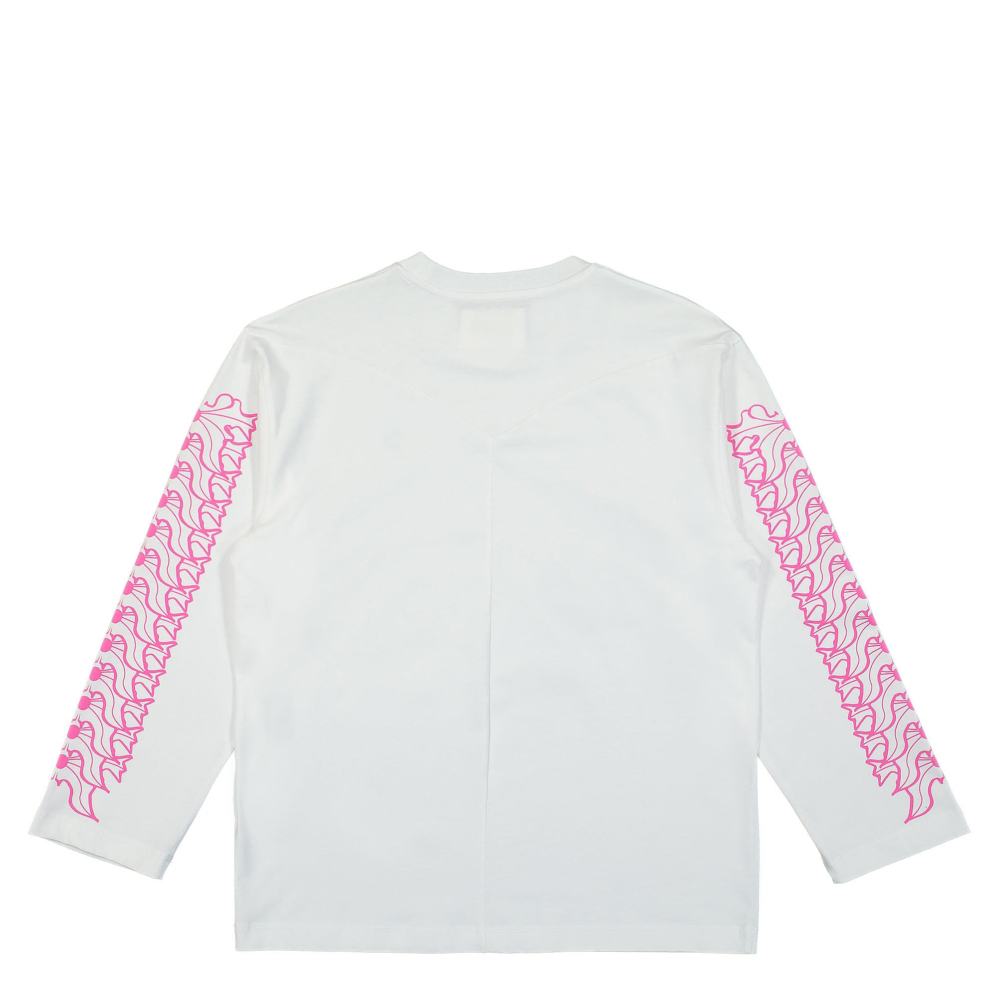 Youths In Balaclava Flower Long Sleeve Tee White Longsleeves Material | Overkill