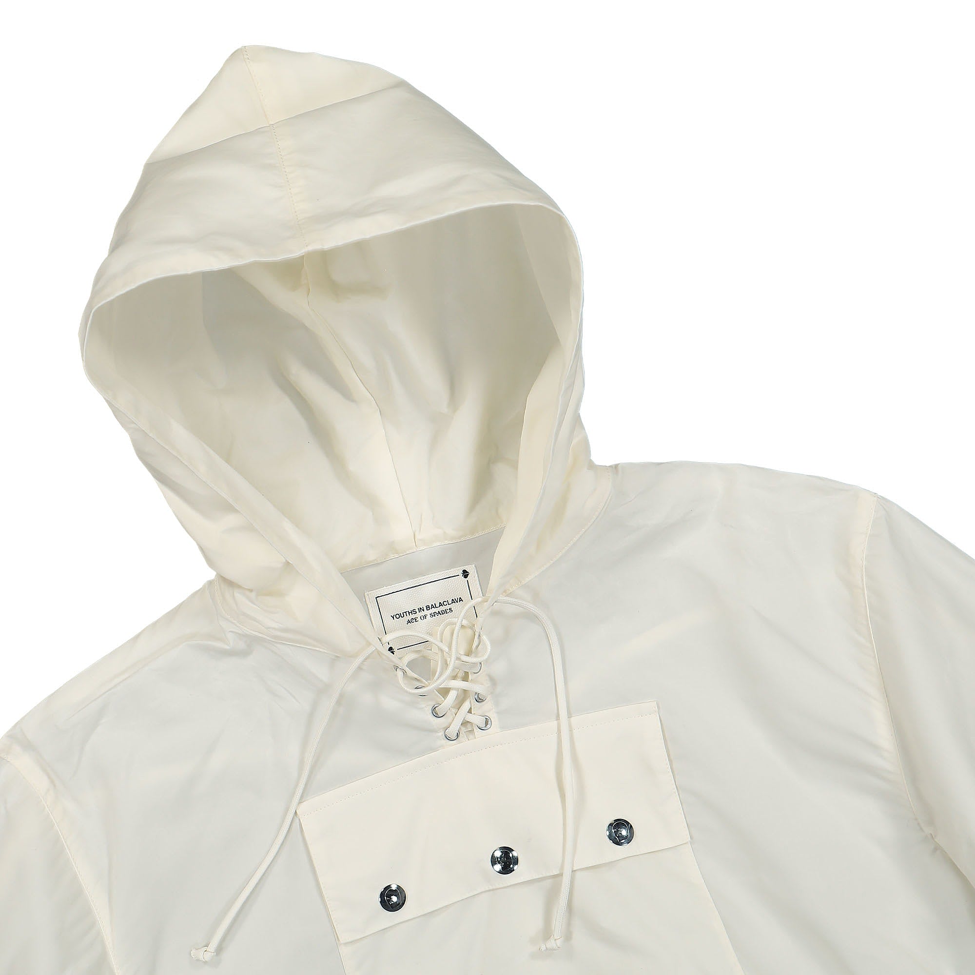 Youths In Balaclava Techpack Hoodie Parka Off White Hoodies Close-up | Overkill