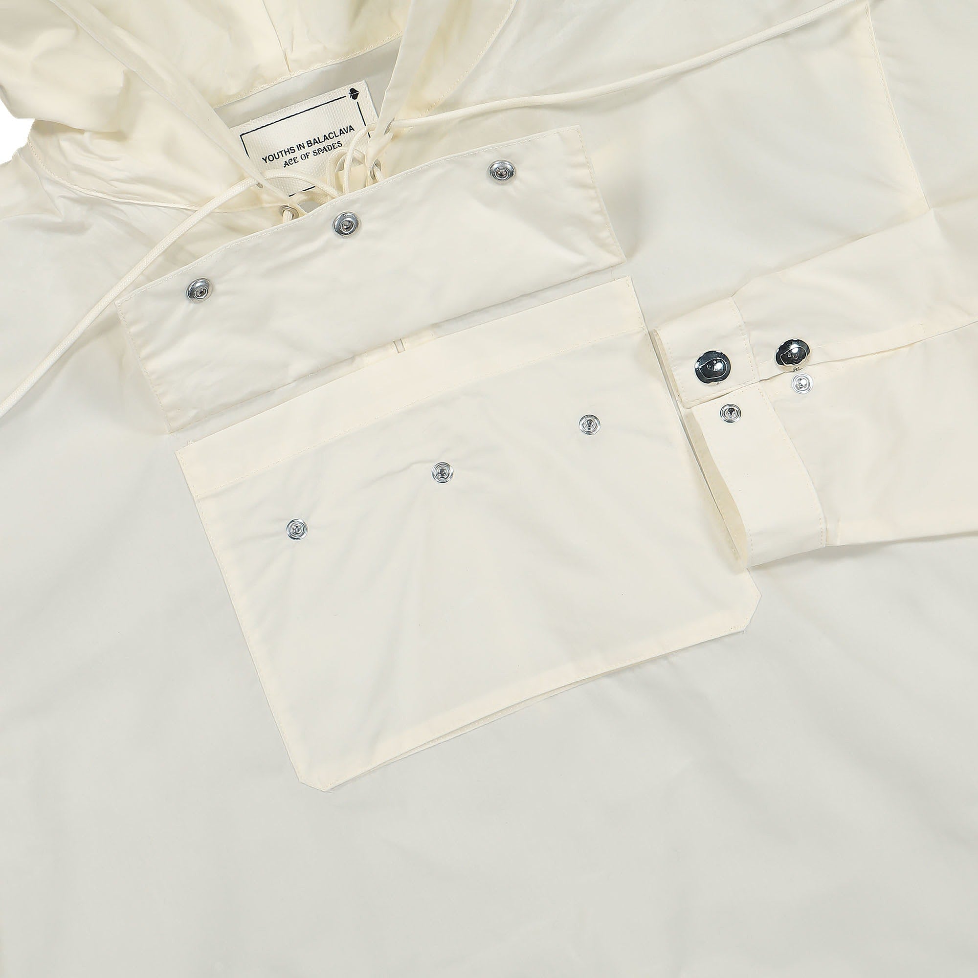 Youths In Balaclava Techpack Hoodie Parka Off White Hoodies Detailfoto | Overkill