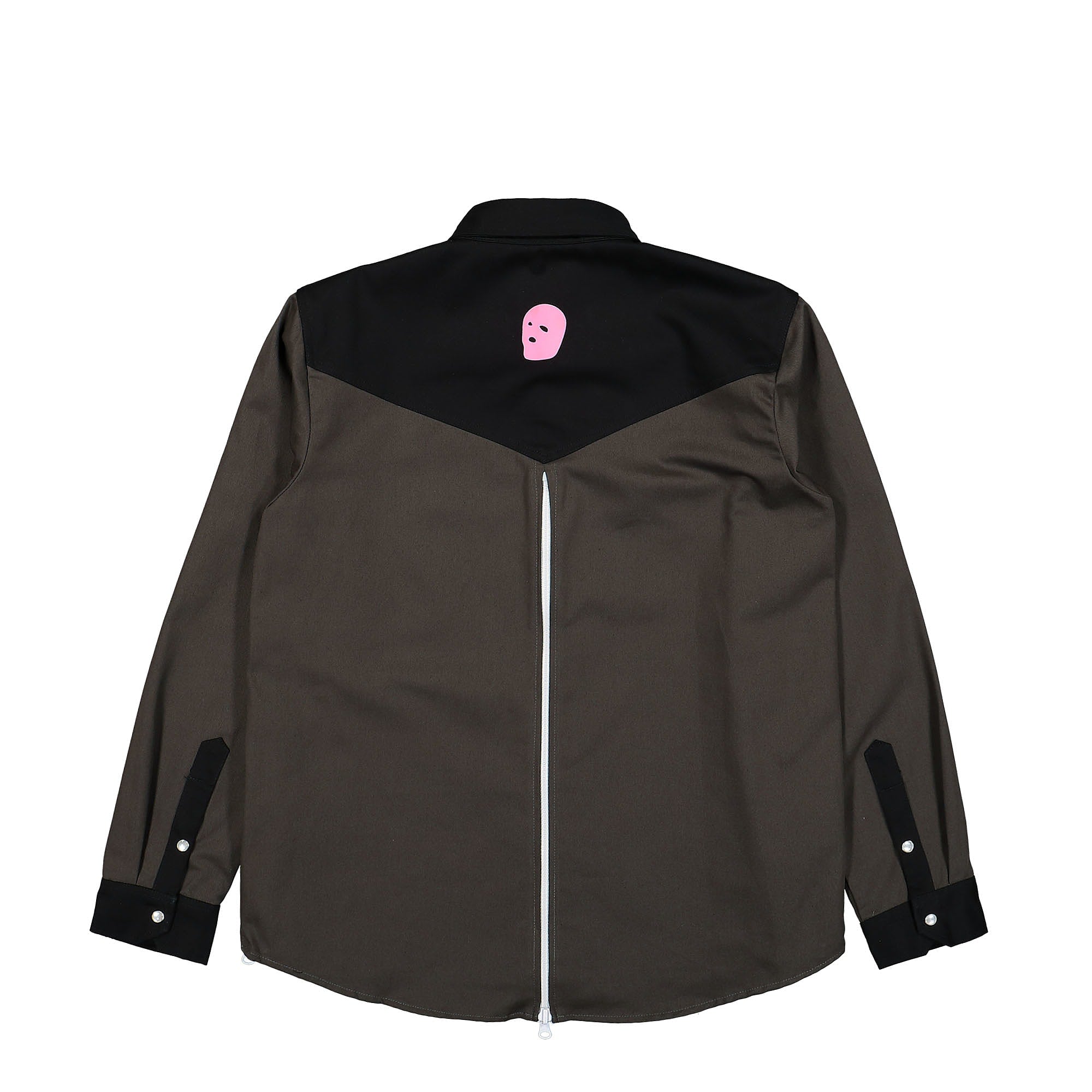 Youths In Balaclava Psycho Western Shirt Dark Grey Shirts Material | Overkill