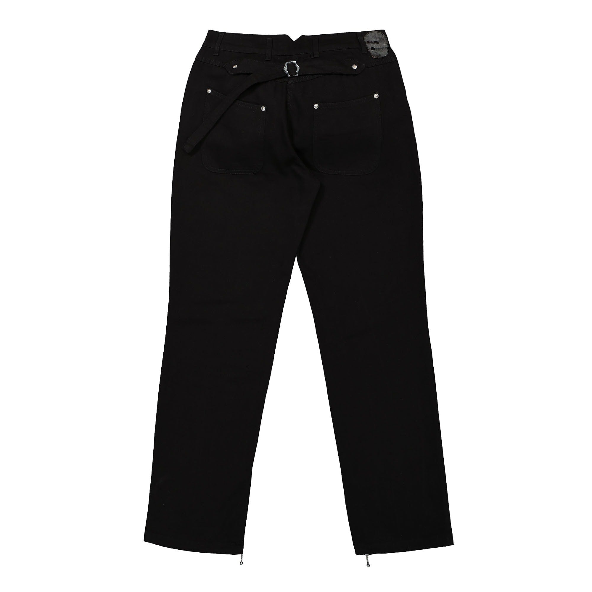 Youths In Balaclava Denim Pants Black Casual Pants Material | Overkill