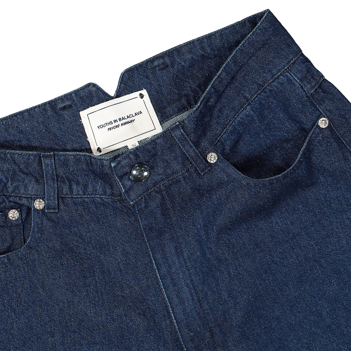 Youths In Balaclava Denim Pants Blue Casual Pants Detail view 1 | Overkill