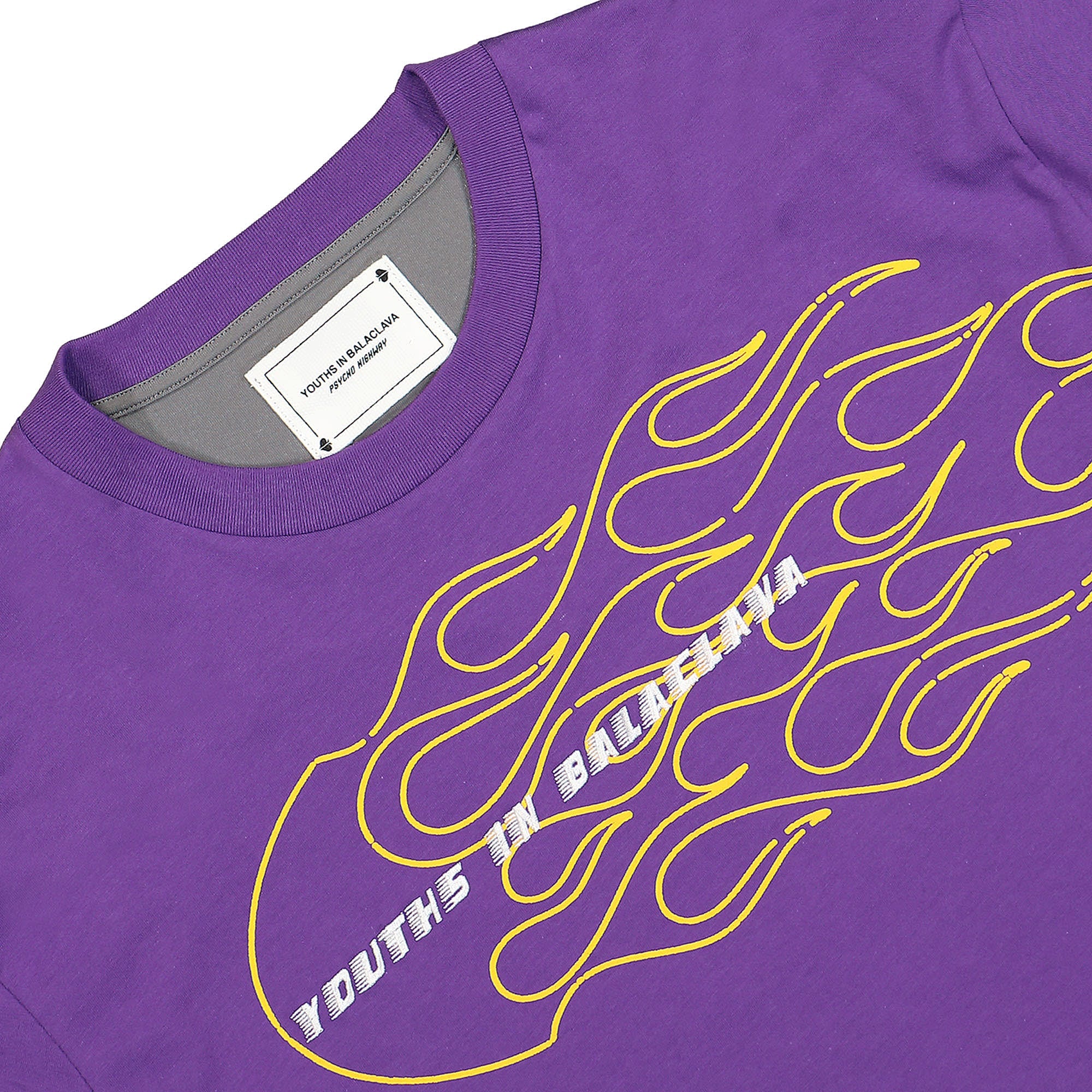 Youths In Balaclava Kaido T-Shirt Purple T-Shirts Material | Overkill