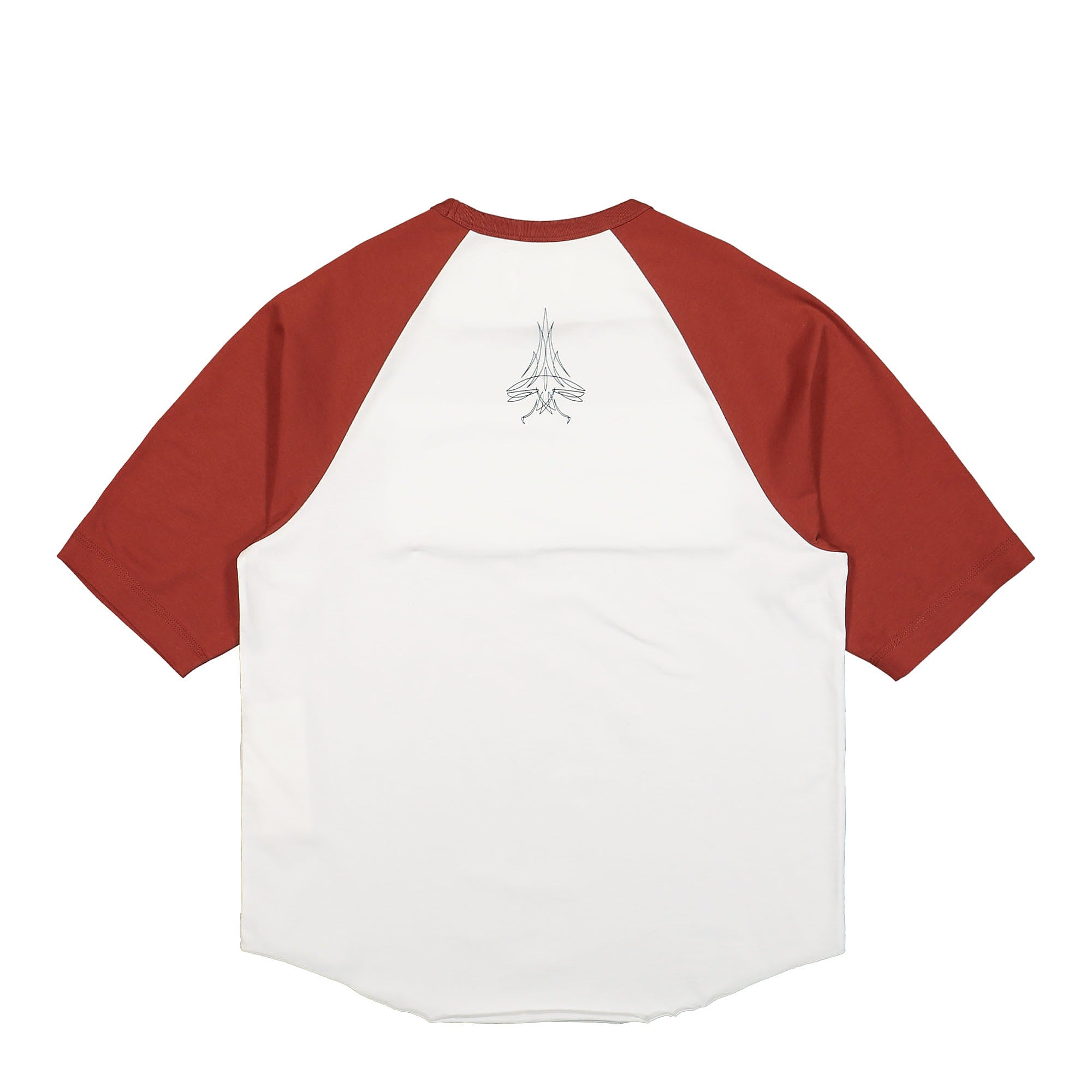 Youths In Balaclava Raglan T-Shirt Dark Red T-Shirts Close-up | Overkill