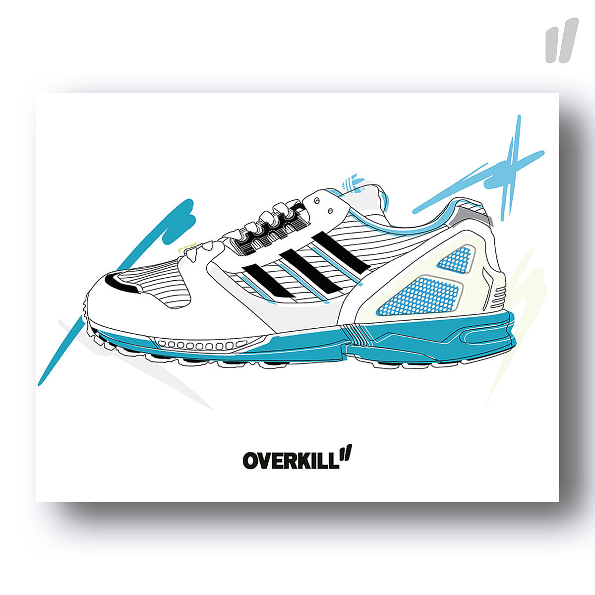 Overkill ZX 8000 France Postkarte Standard Cards | Overkill