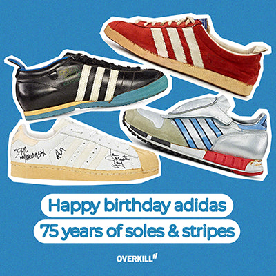 Happy Birthday adidas - 75 years of Trefoil and 3 stripes
